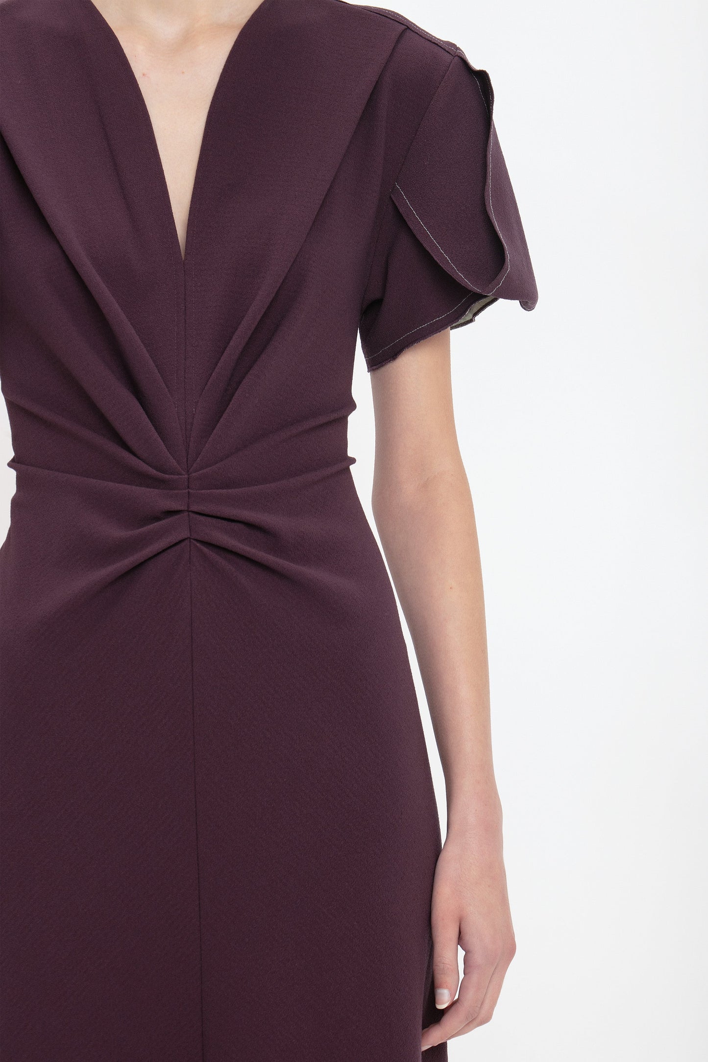 Eve Midi Dress In Fig