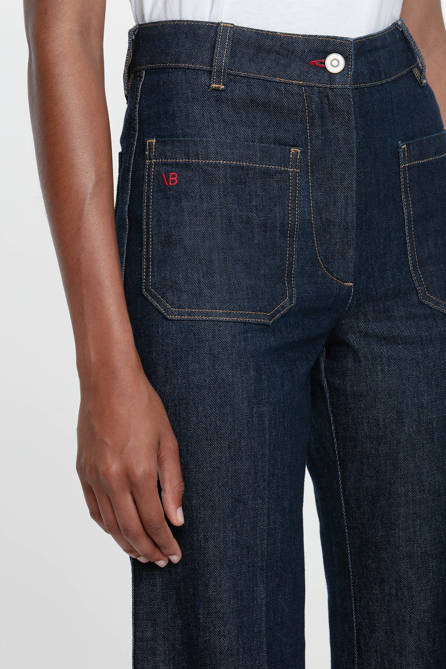 Alina High Waisted Short Jean In Light Rinse