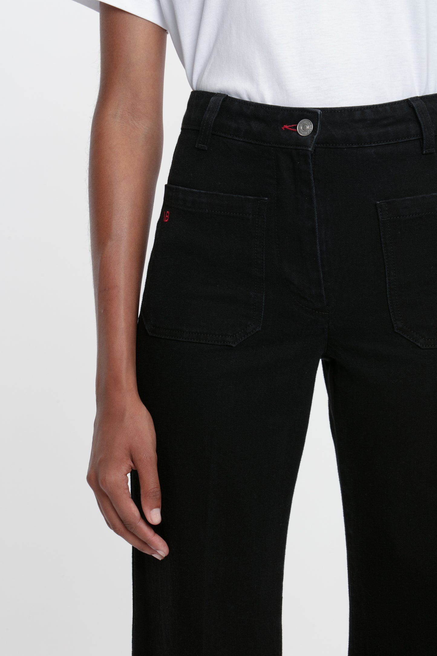 Alina Stretch Jean In Washed Black