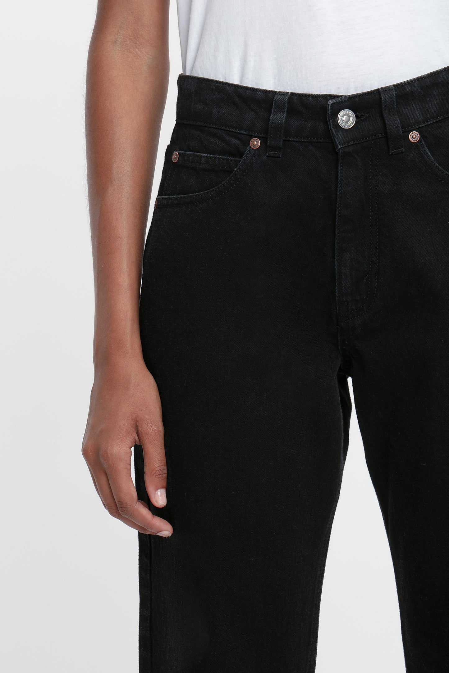 Bernie Jean In Washed Black