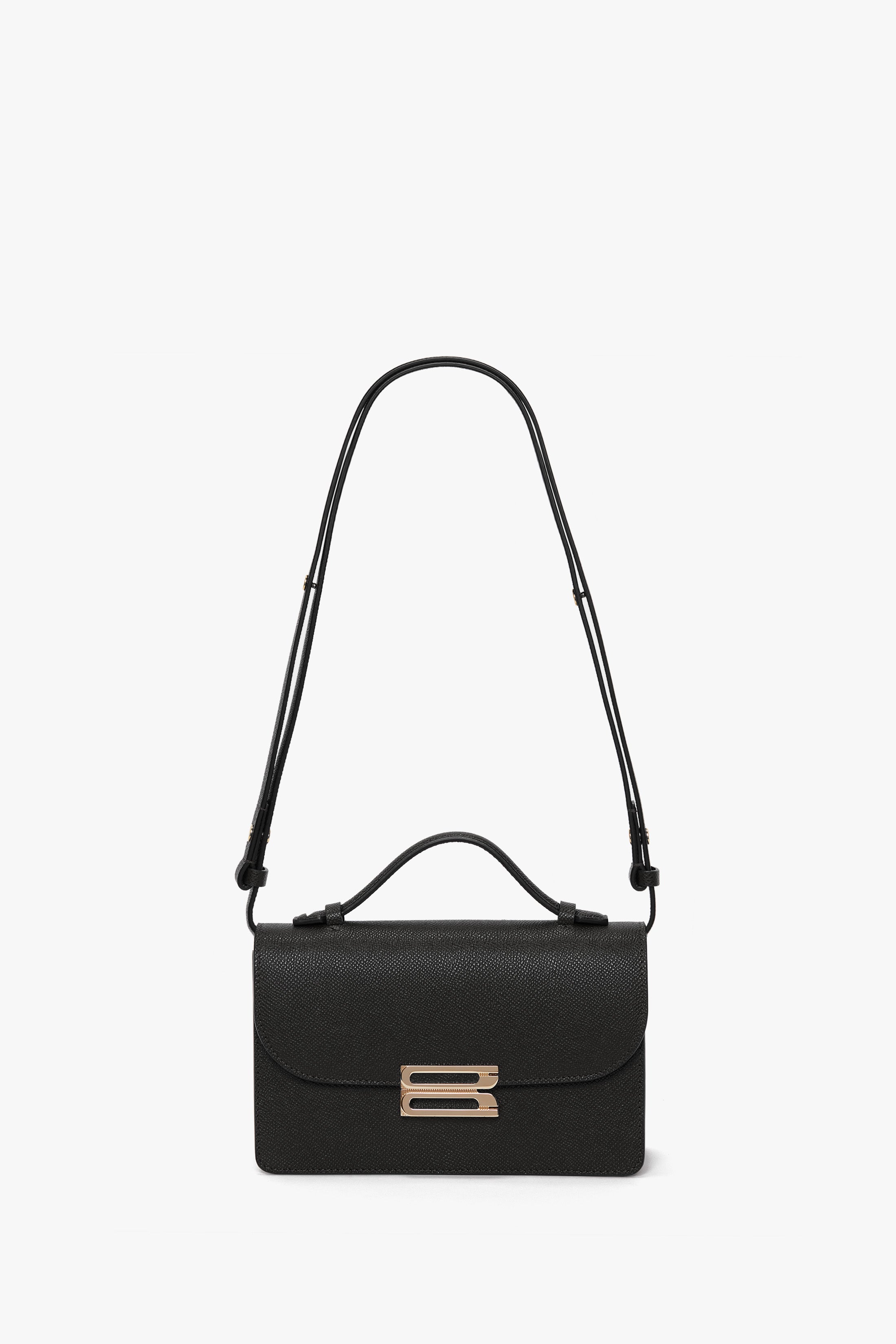 【関税込み】Victoria Beckham ブラック Dorian バッグ Mini Dorian Bag In Black Grained Leather – Victoria Beckham Inc