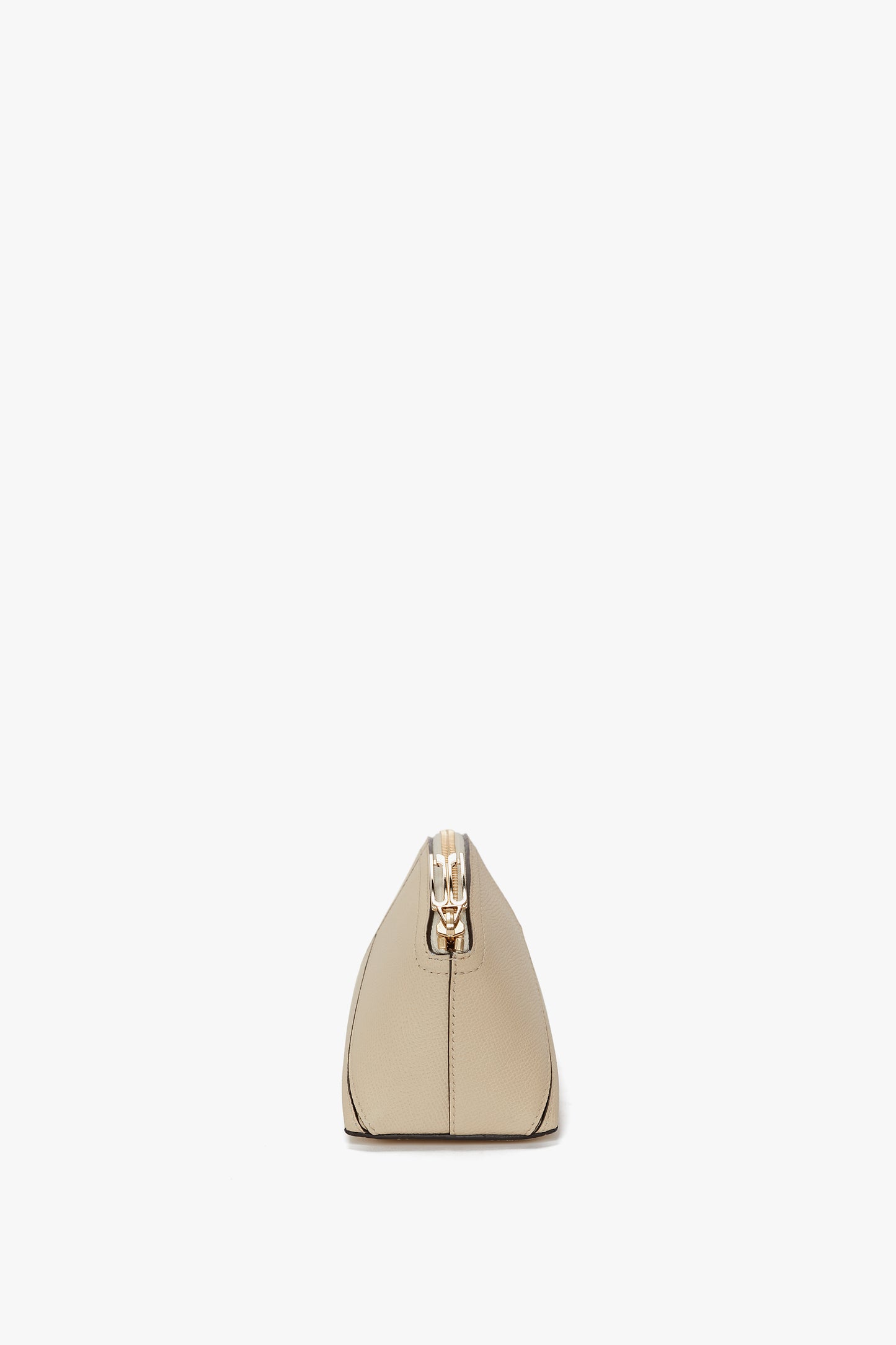 Victoria Mini Travel Pouch In Ivory Leather