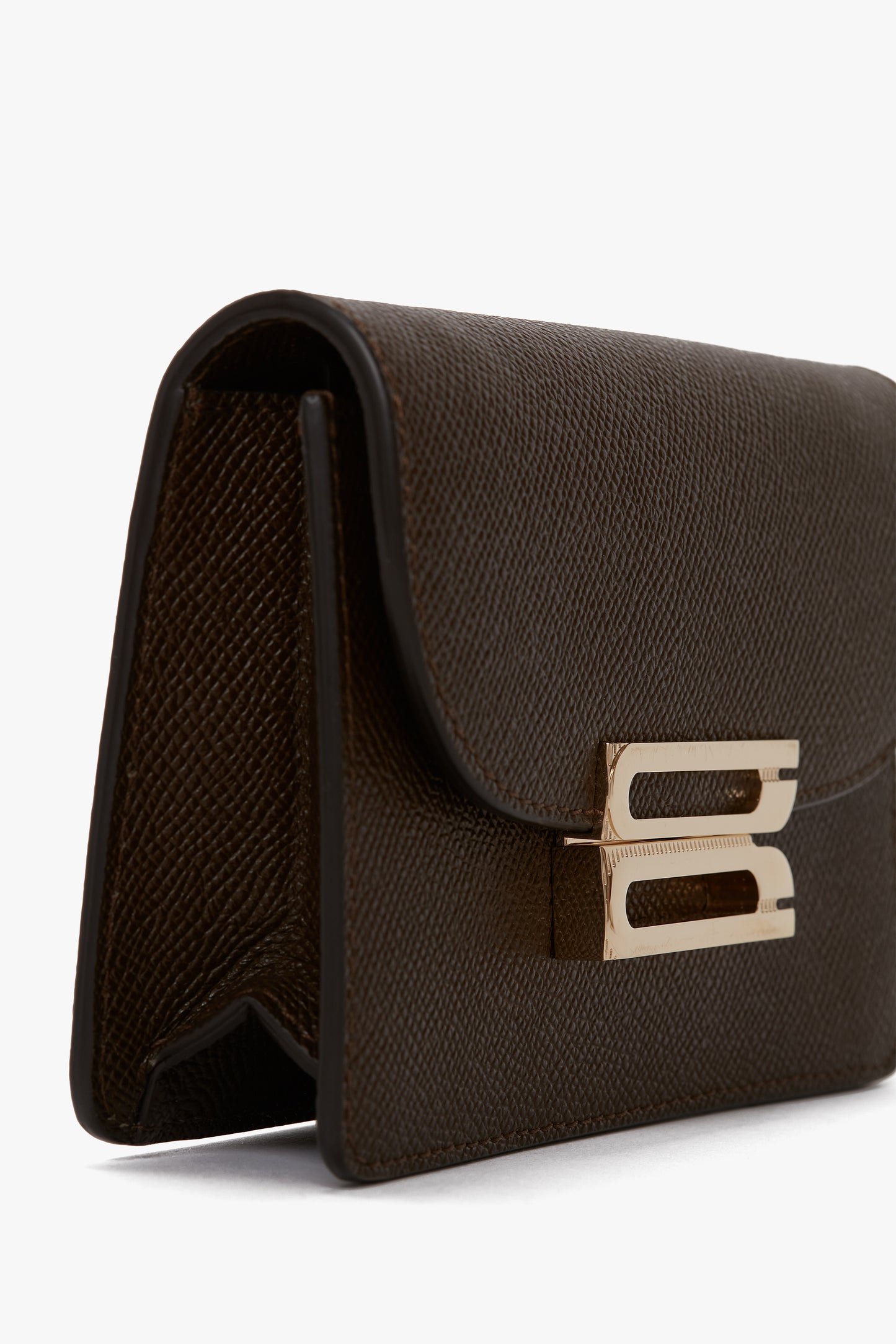 Nano Dorian Bag In Khaki Leather