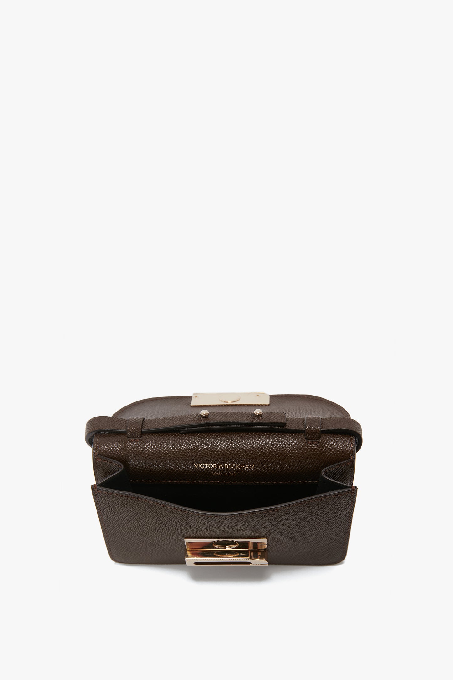 Nano Dorian Bag In Khaki Leather