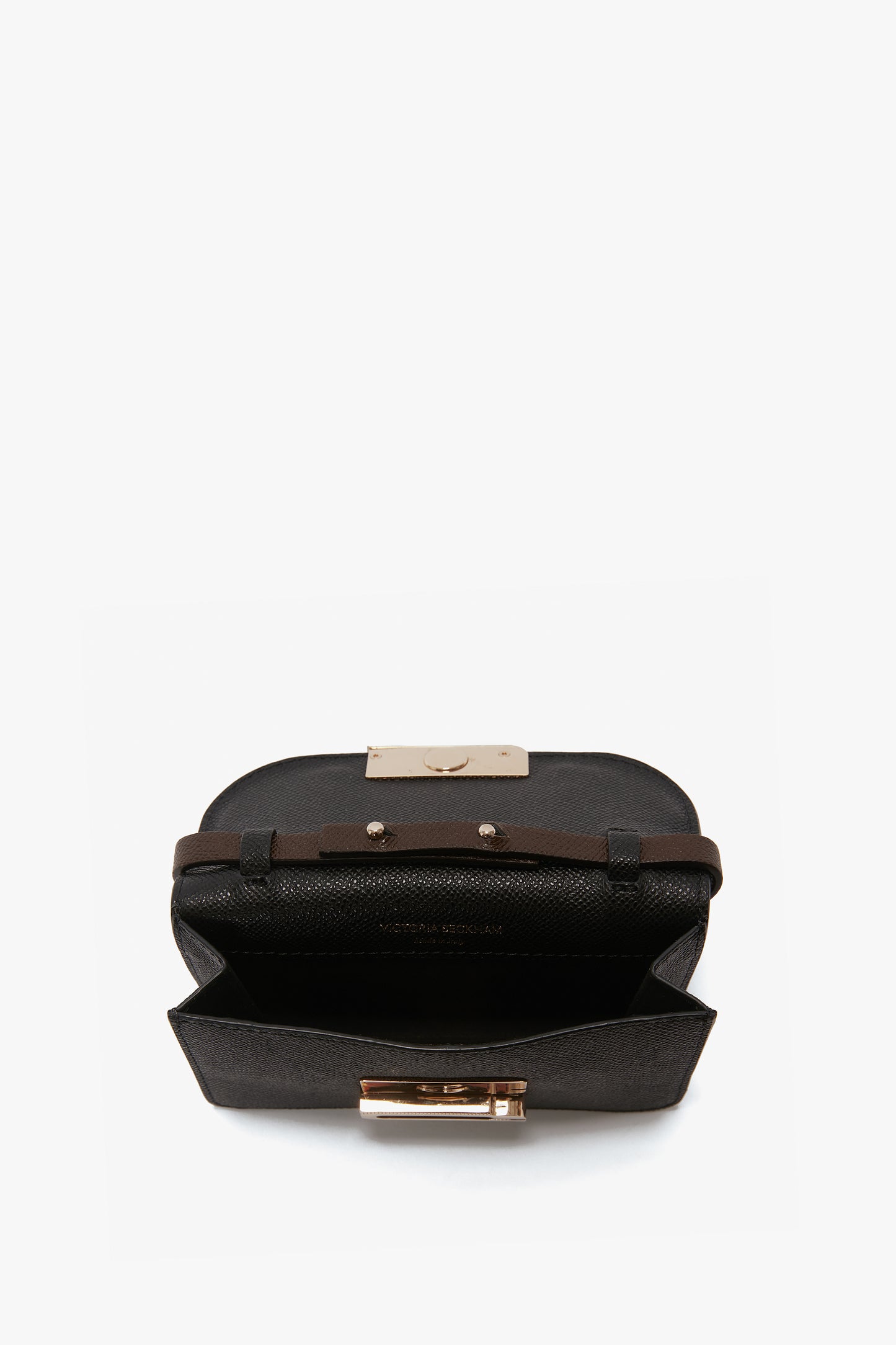 Nano Dorian Bag In In Black Grained Leather