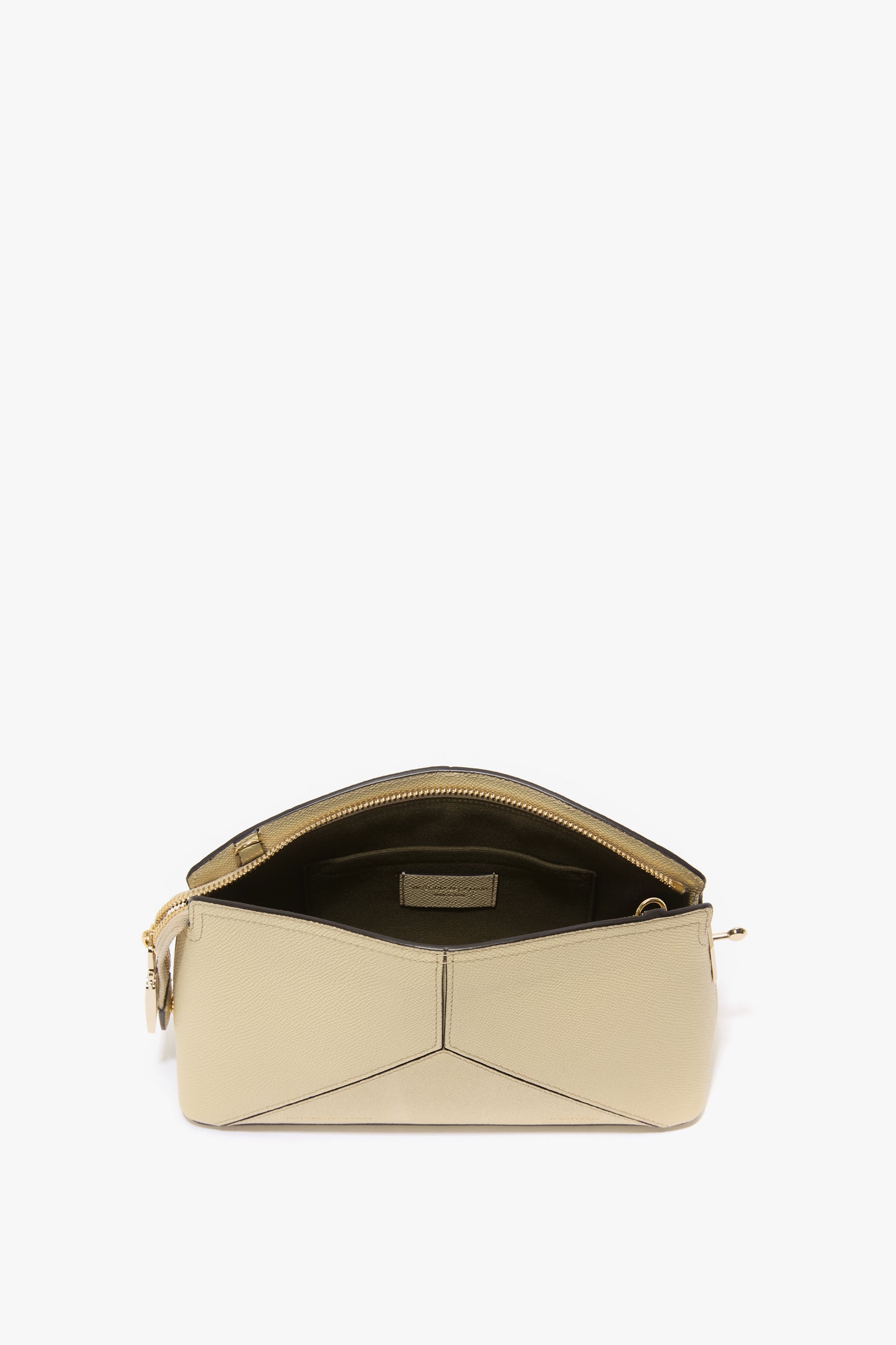 Victoria Crossbody Bag In Ivory Leather