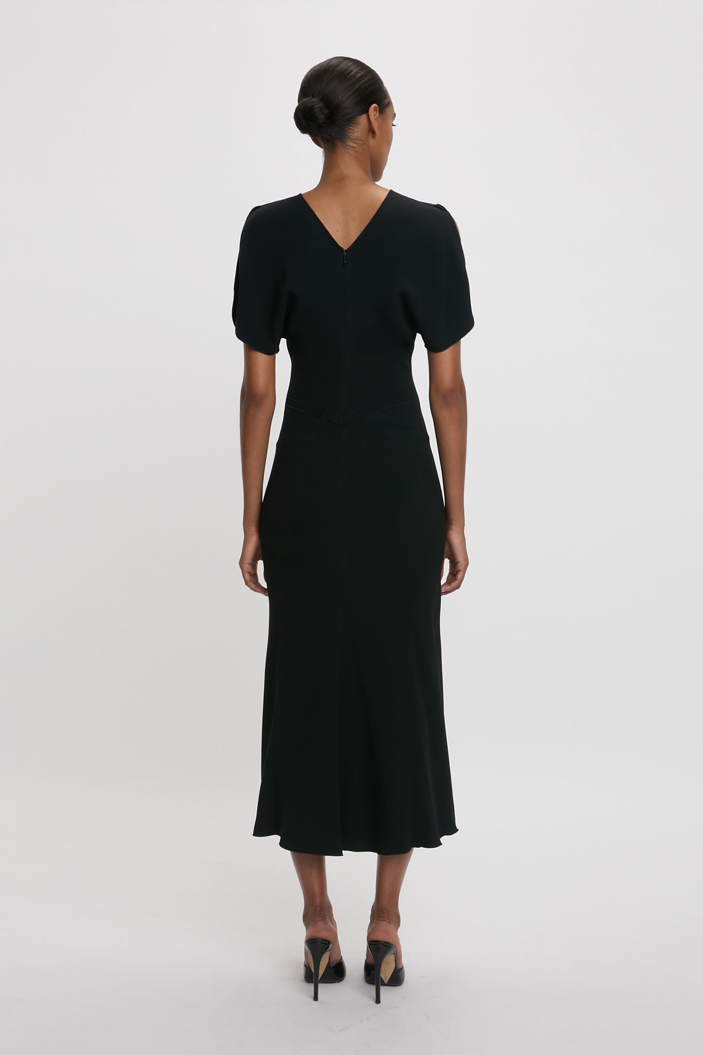 Bela Midi Dress In Black