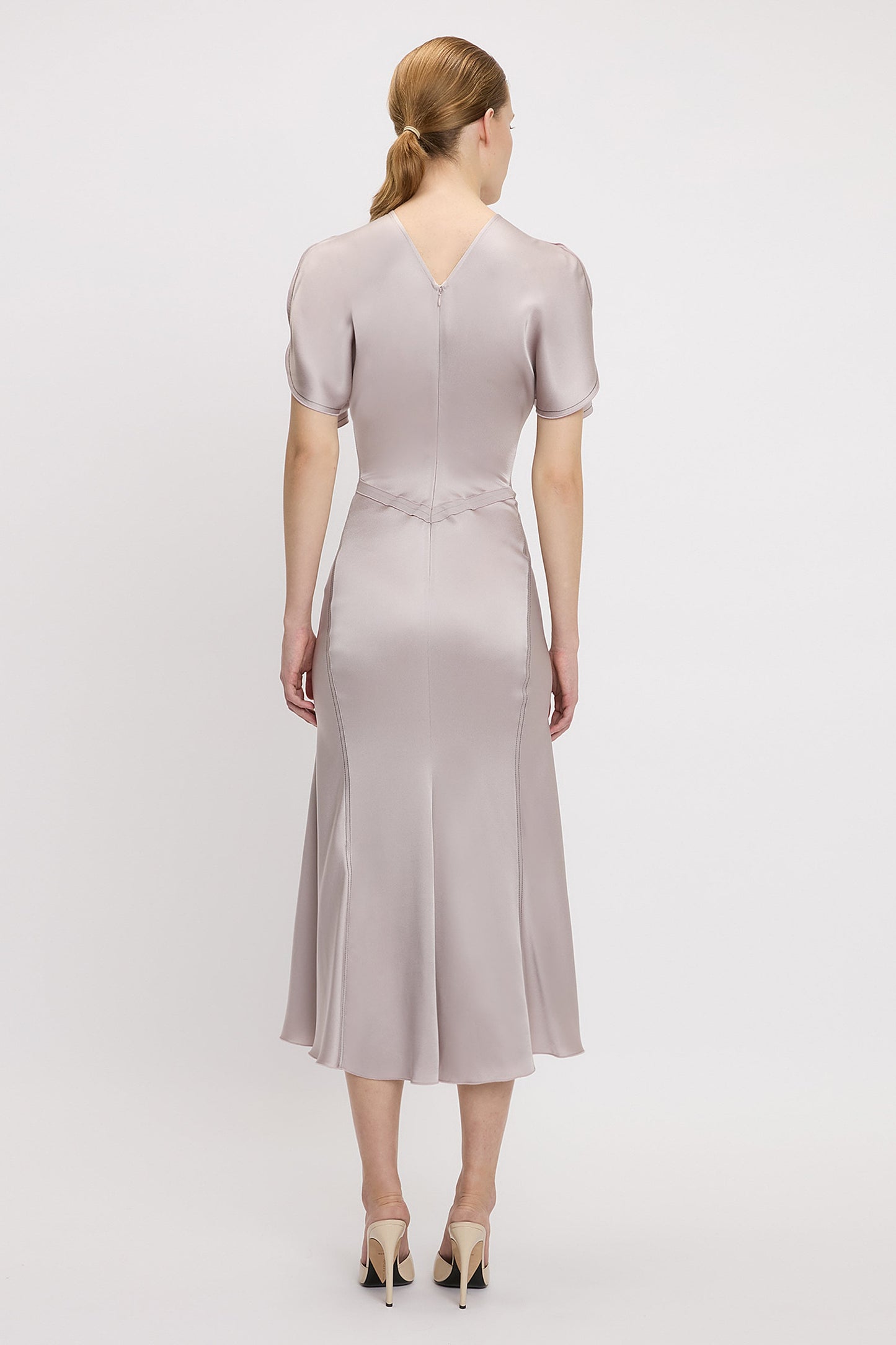 Bela Midi Dress In Heather