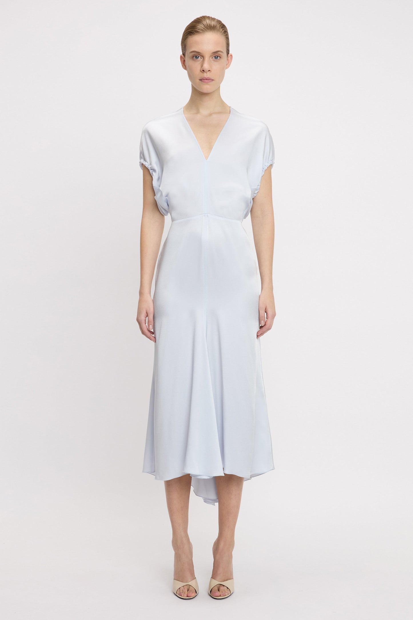 Edith Midi Dress In Ice