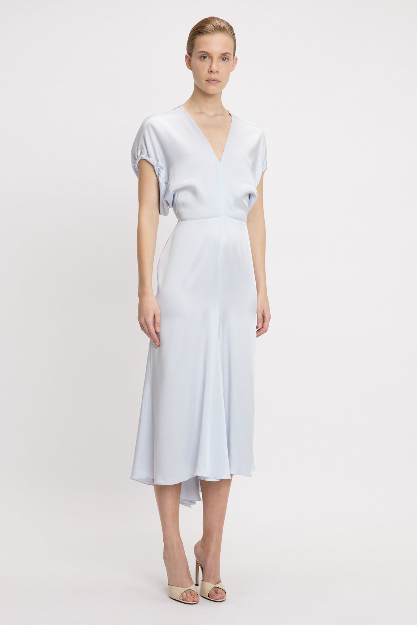 Edith Midi Dress In Ice
