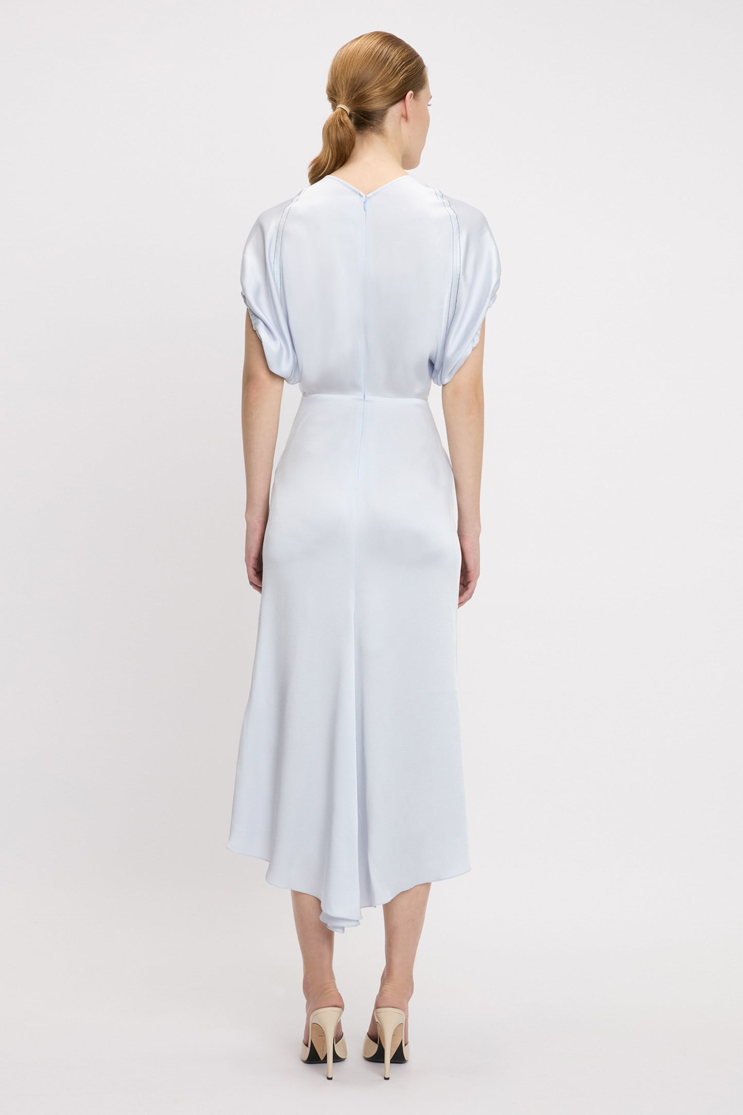 Edith Midi Dress In Ice