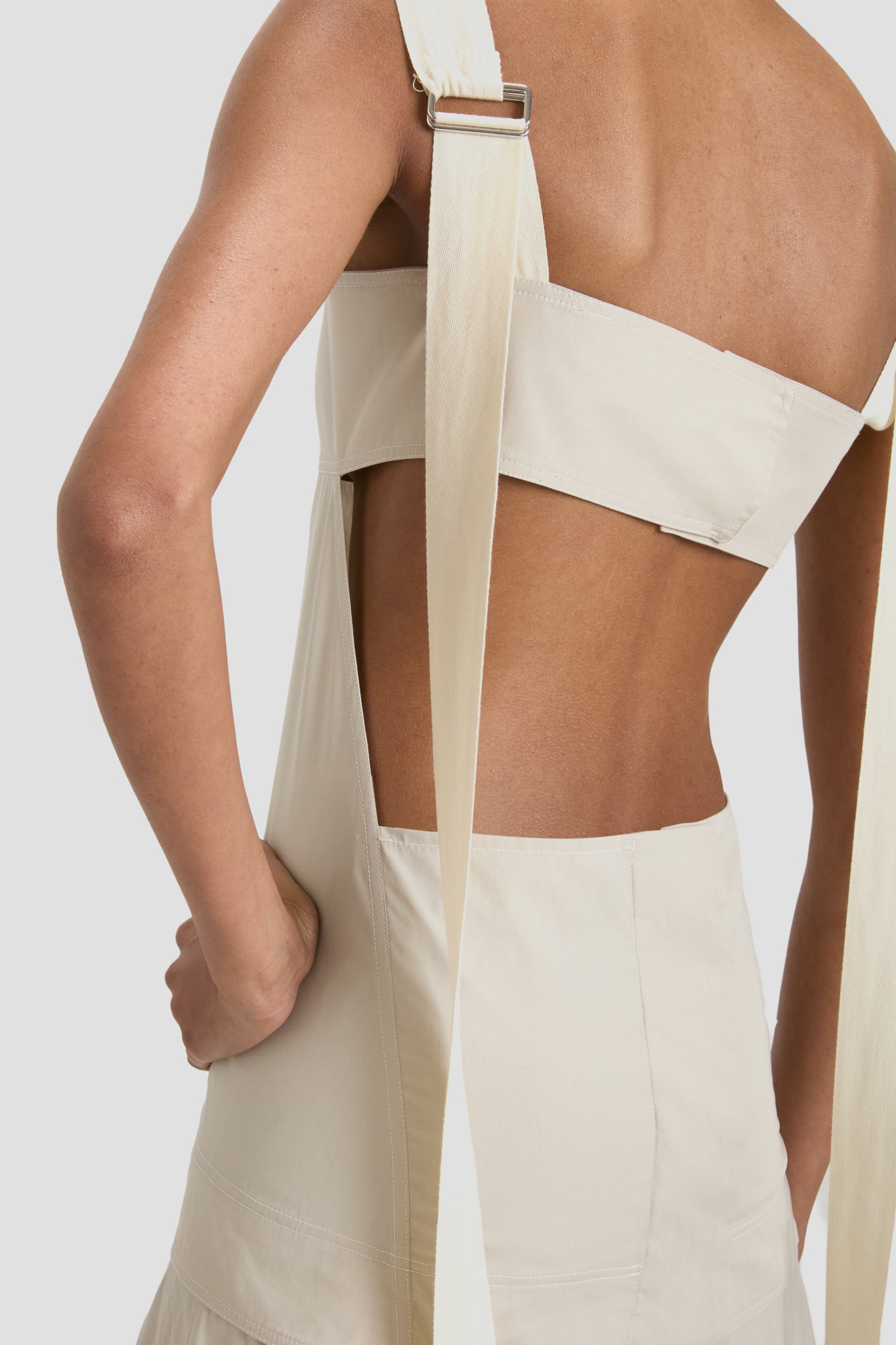 Cut-Out Cami Top In Pumice