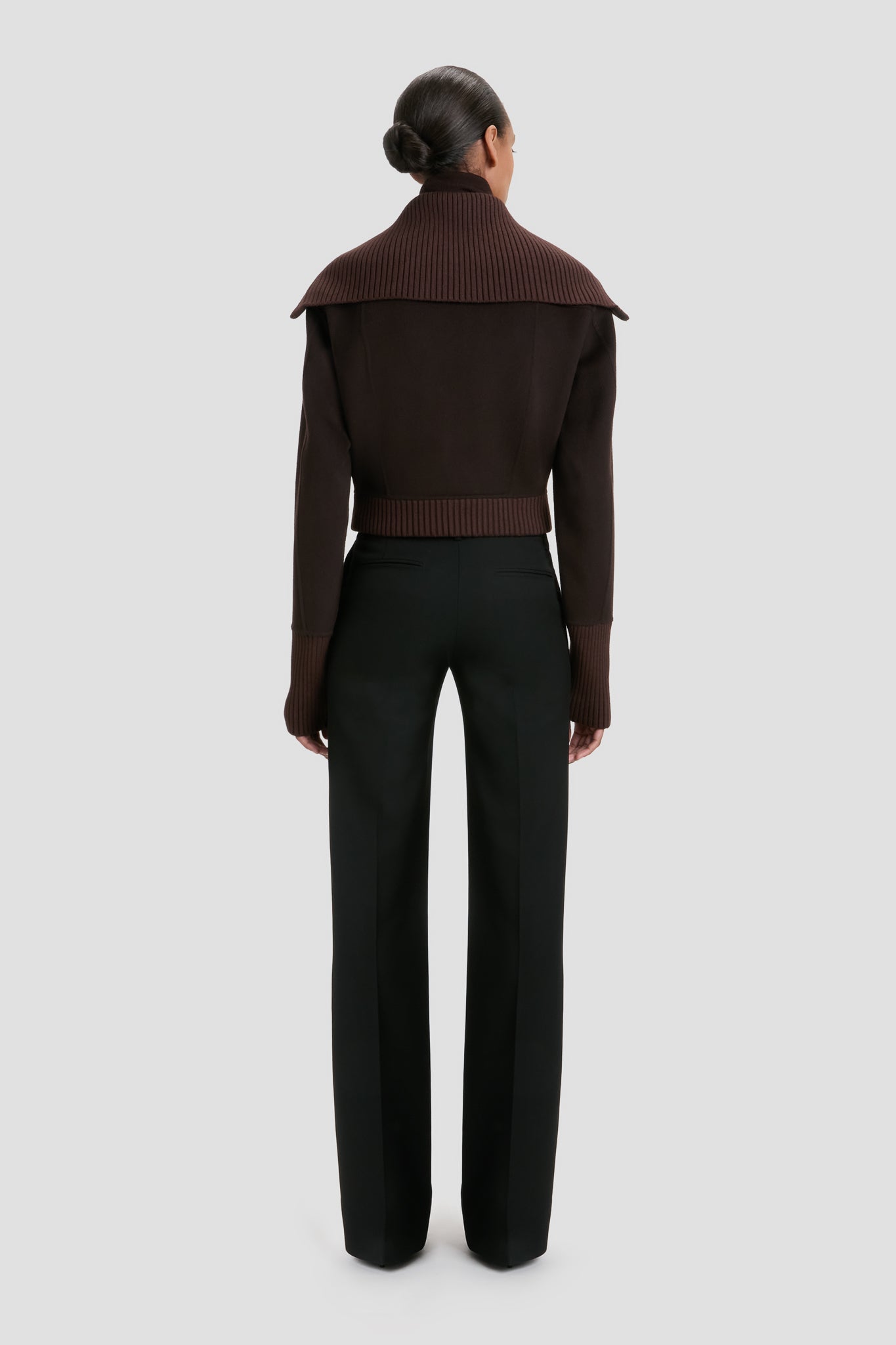 Bomber Jacket In Dark Chocolate