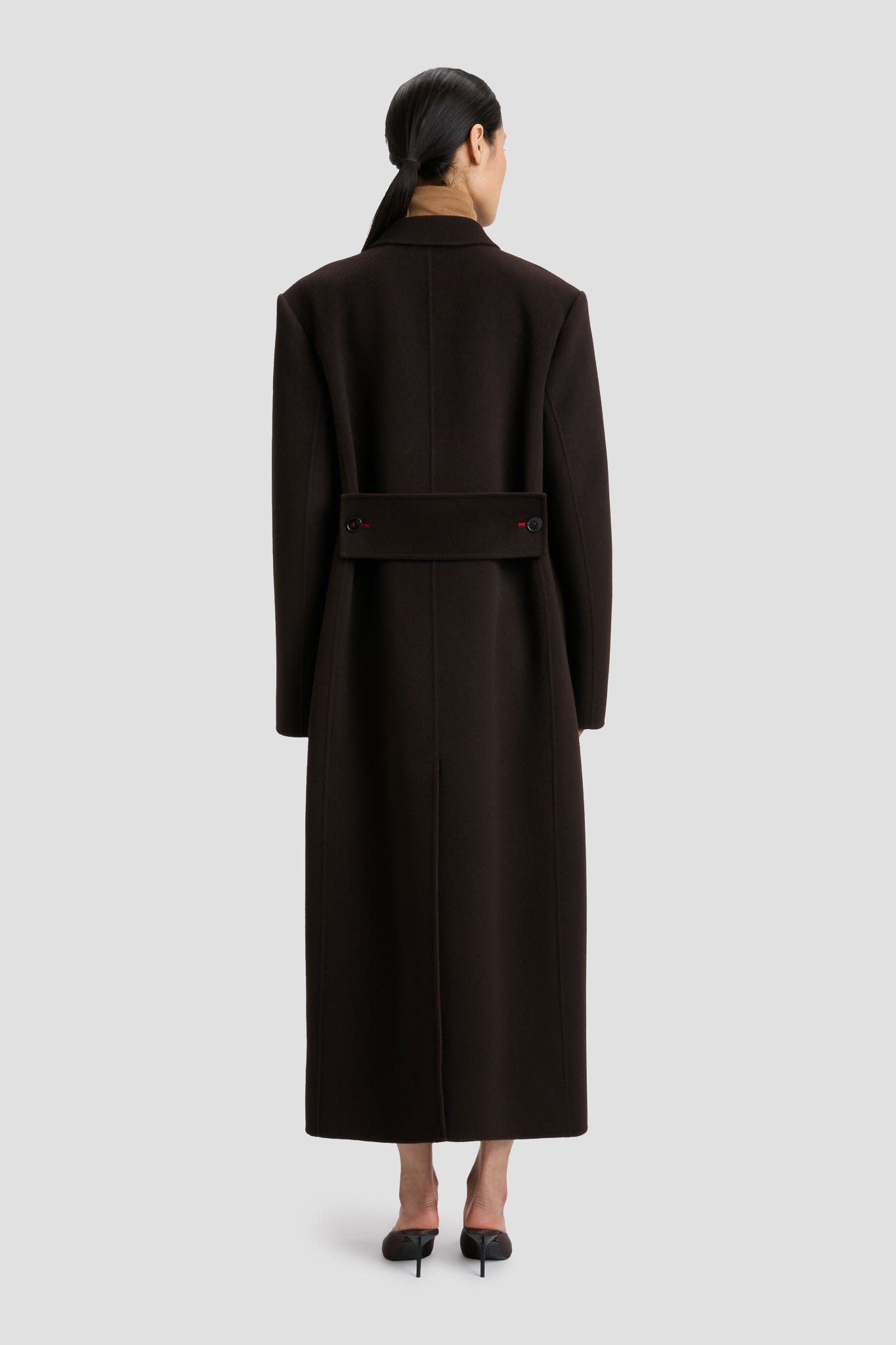 Overcoat In Dark Chocolate