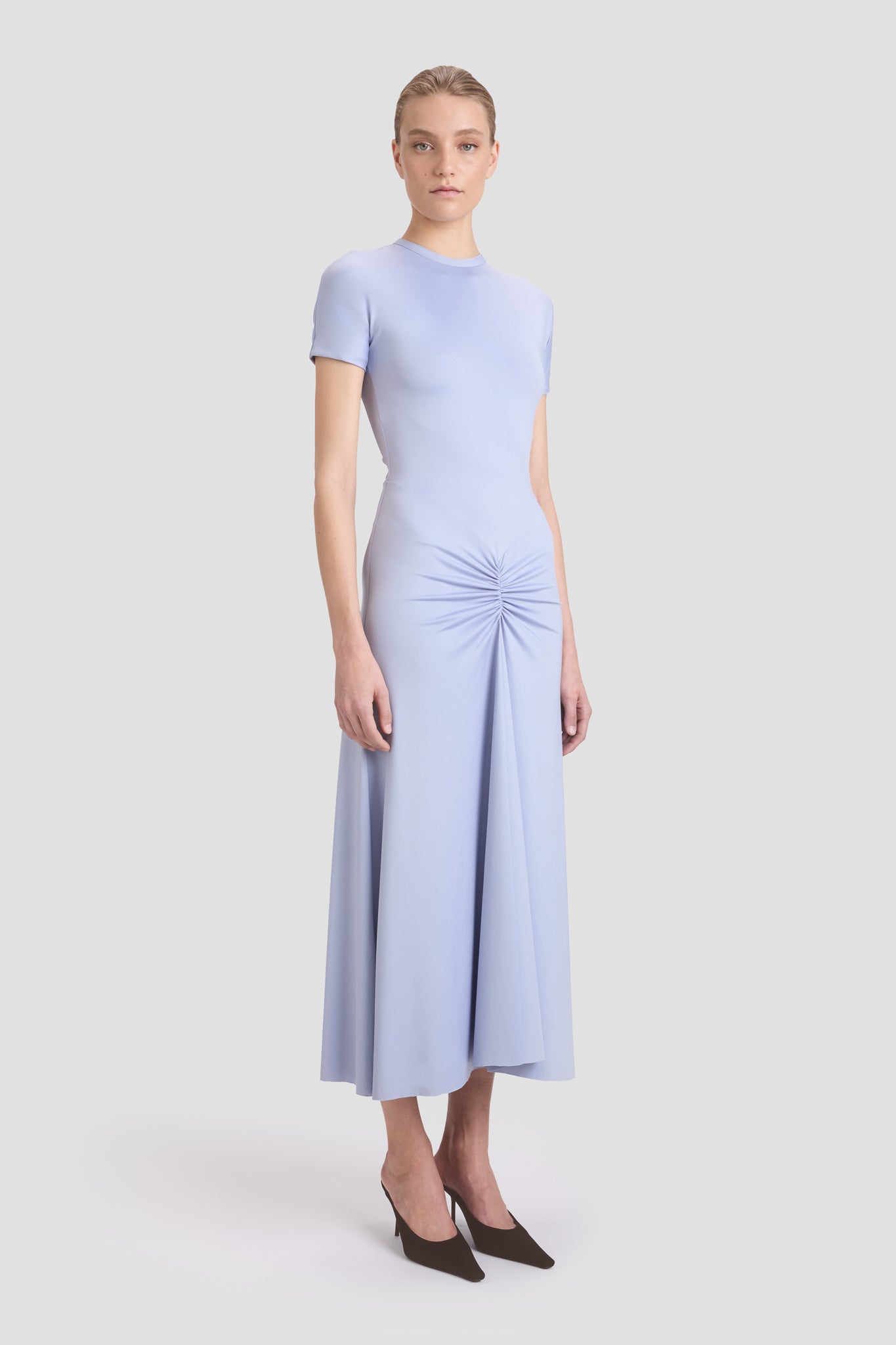 Blaire Midi Dress In Delphinium Blue