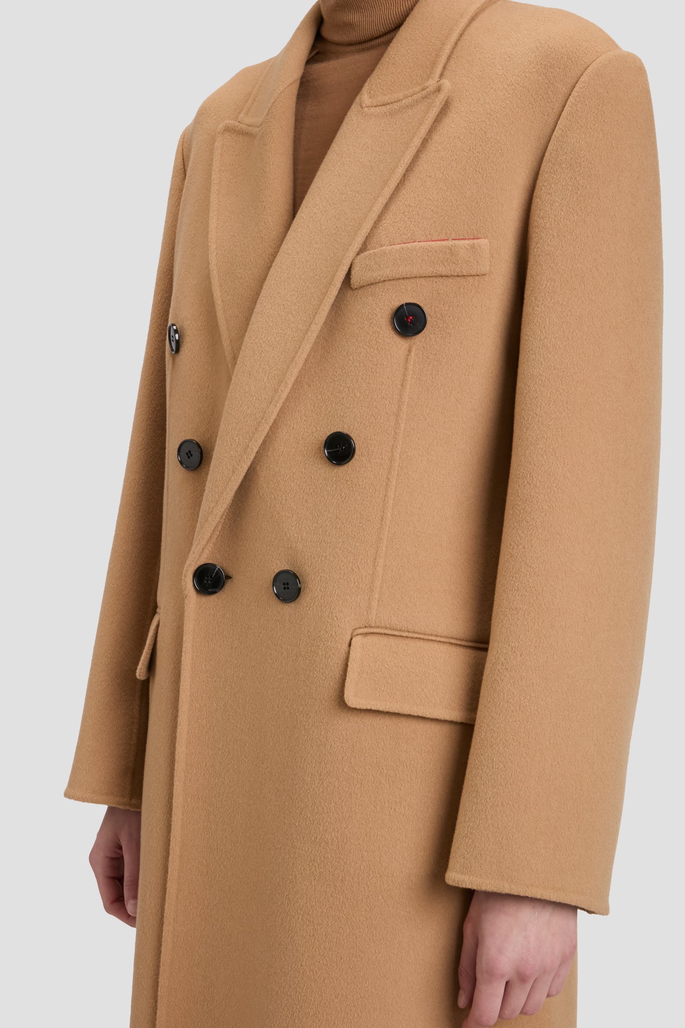 Overcoat In Camel