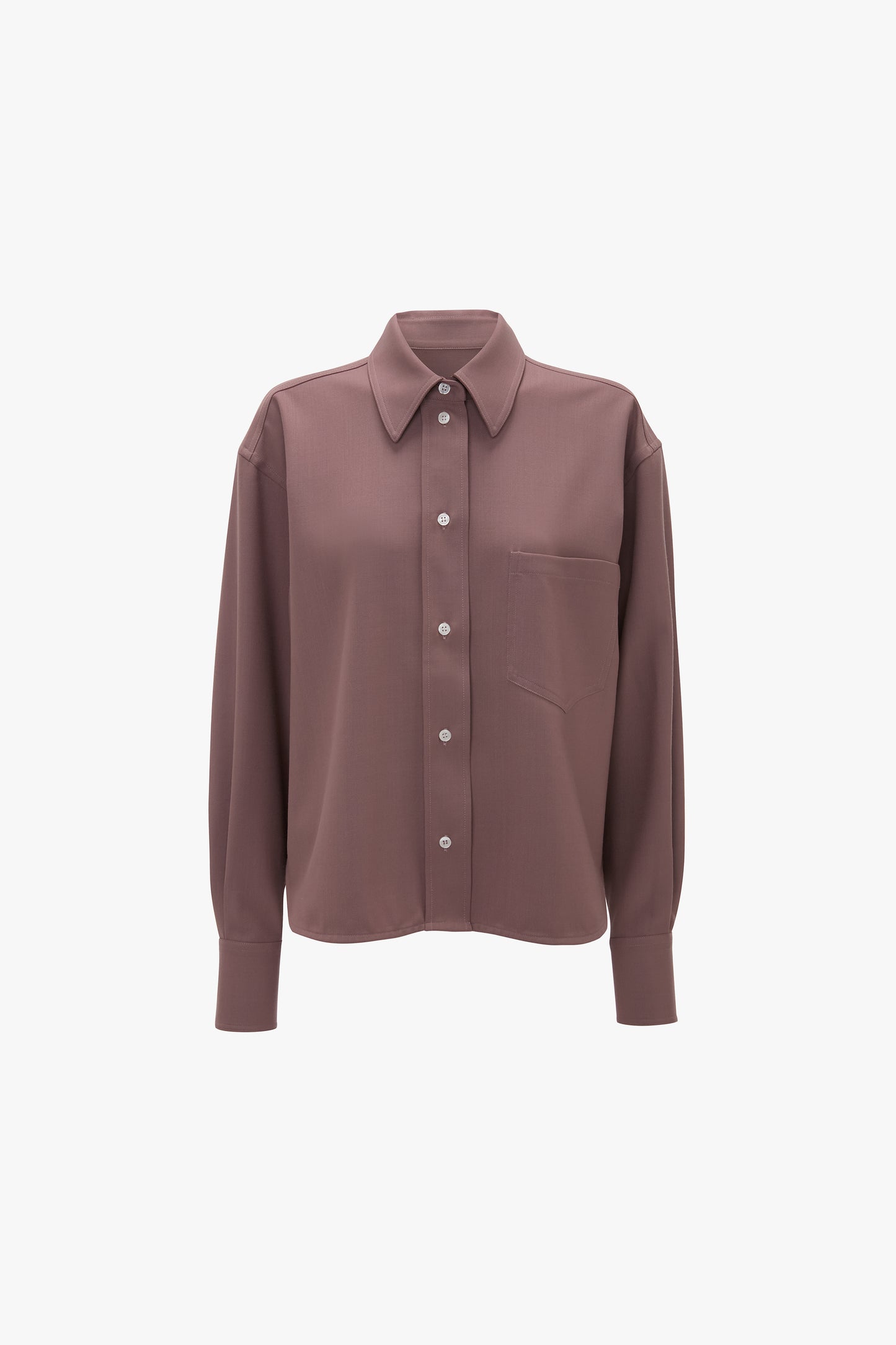 Long Sleeve Shirt In Mauve