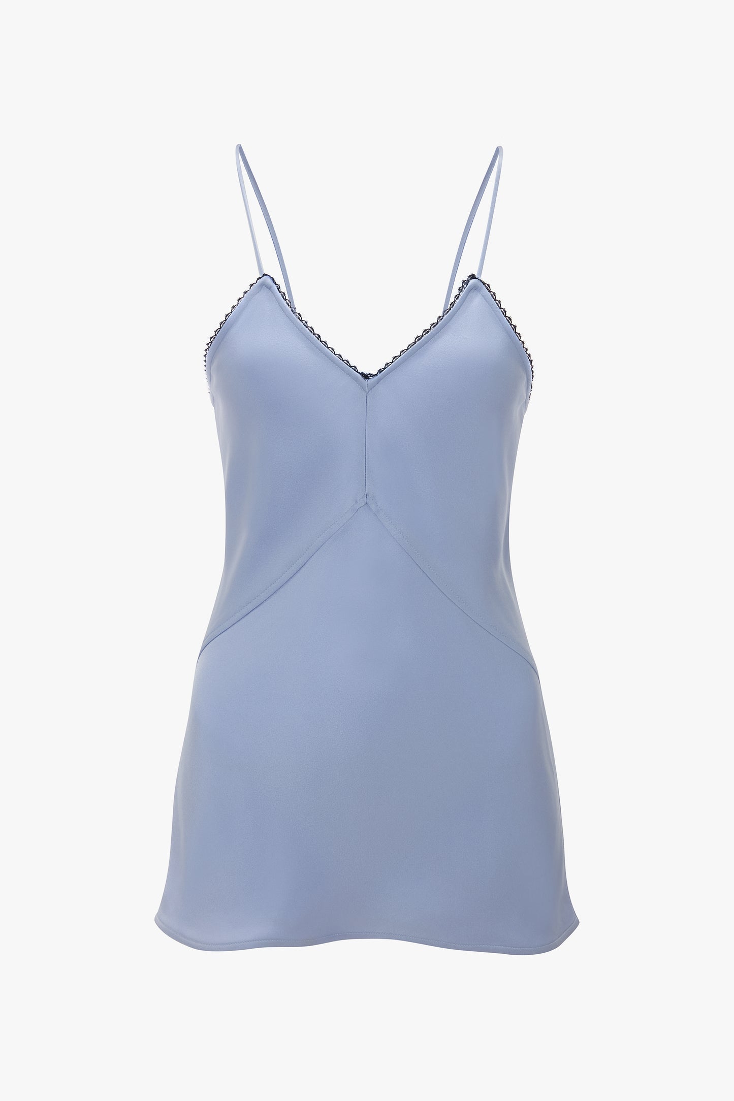 Lace Cami Top In Delphinium Blue