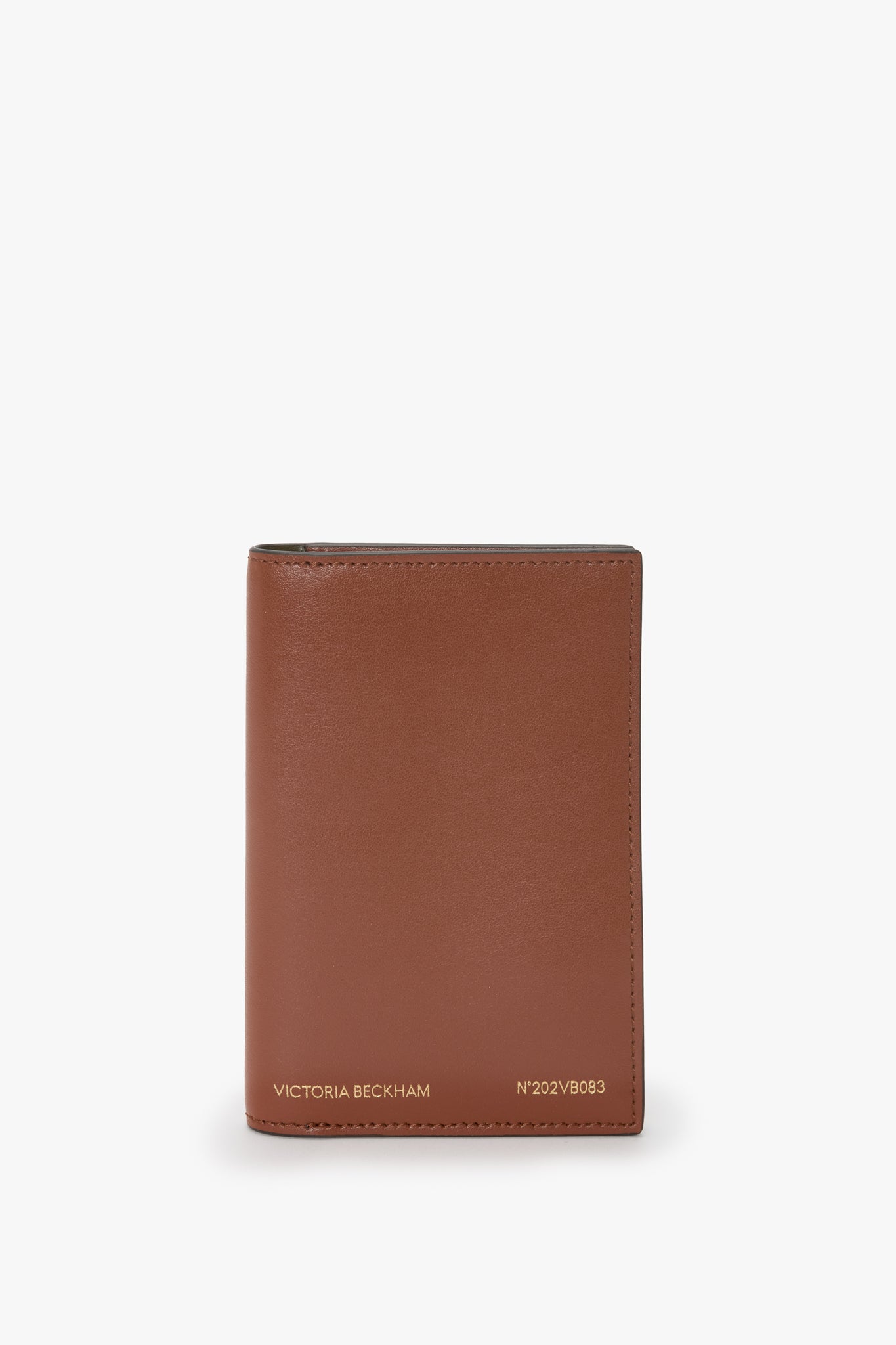 Passport Holder In Tan Leather