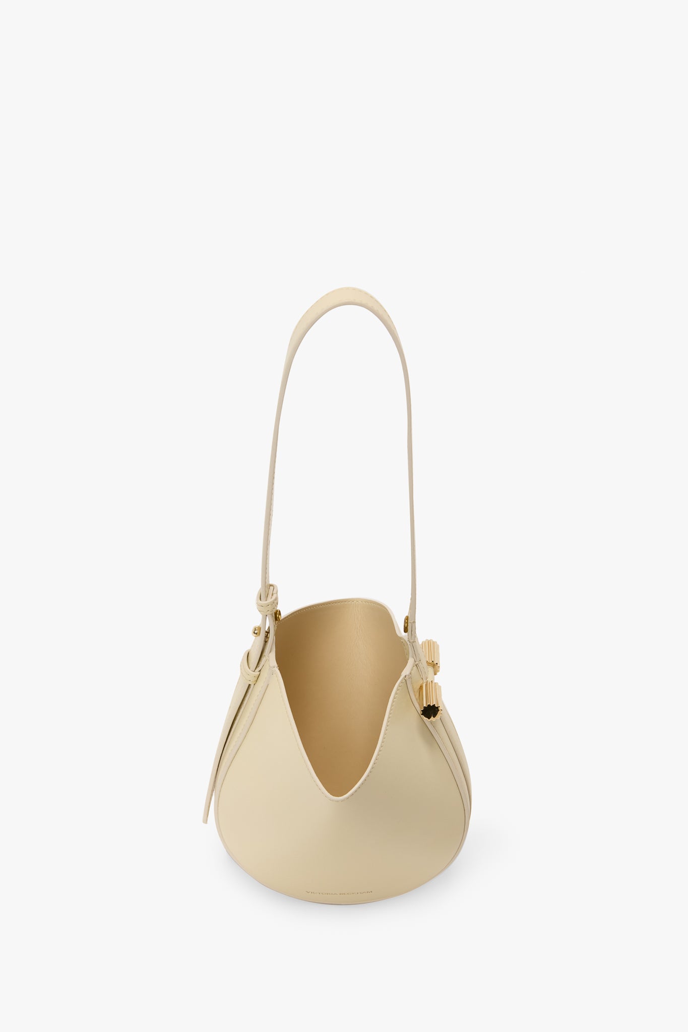 Dia Pouch Mini In Ivory Leather