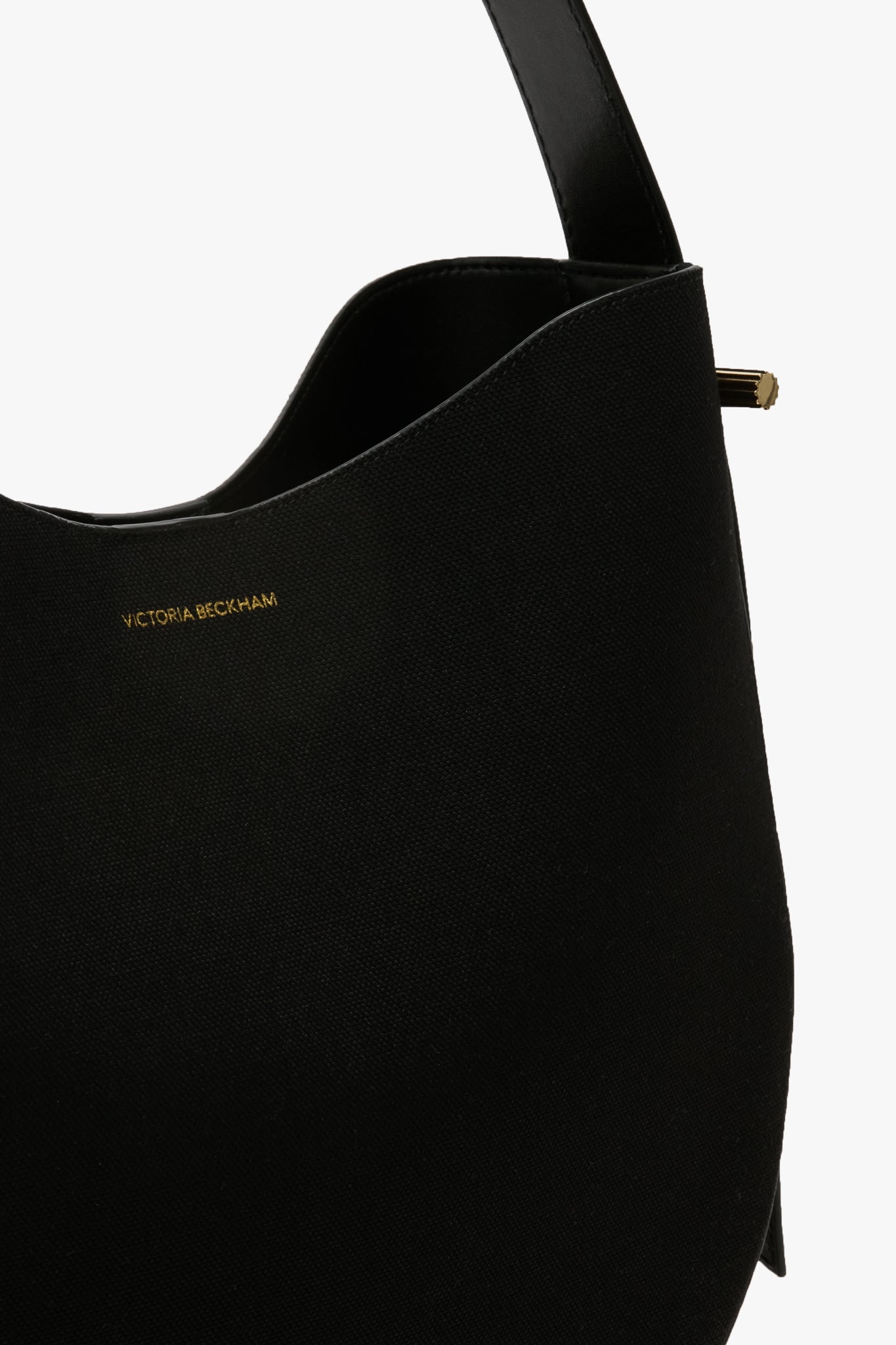 Dia Hobo Bag In Black Canvas