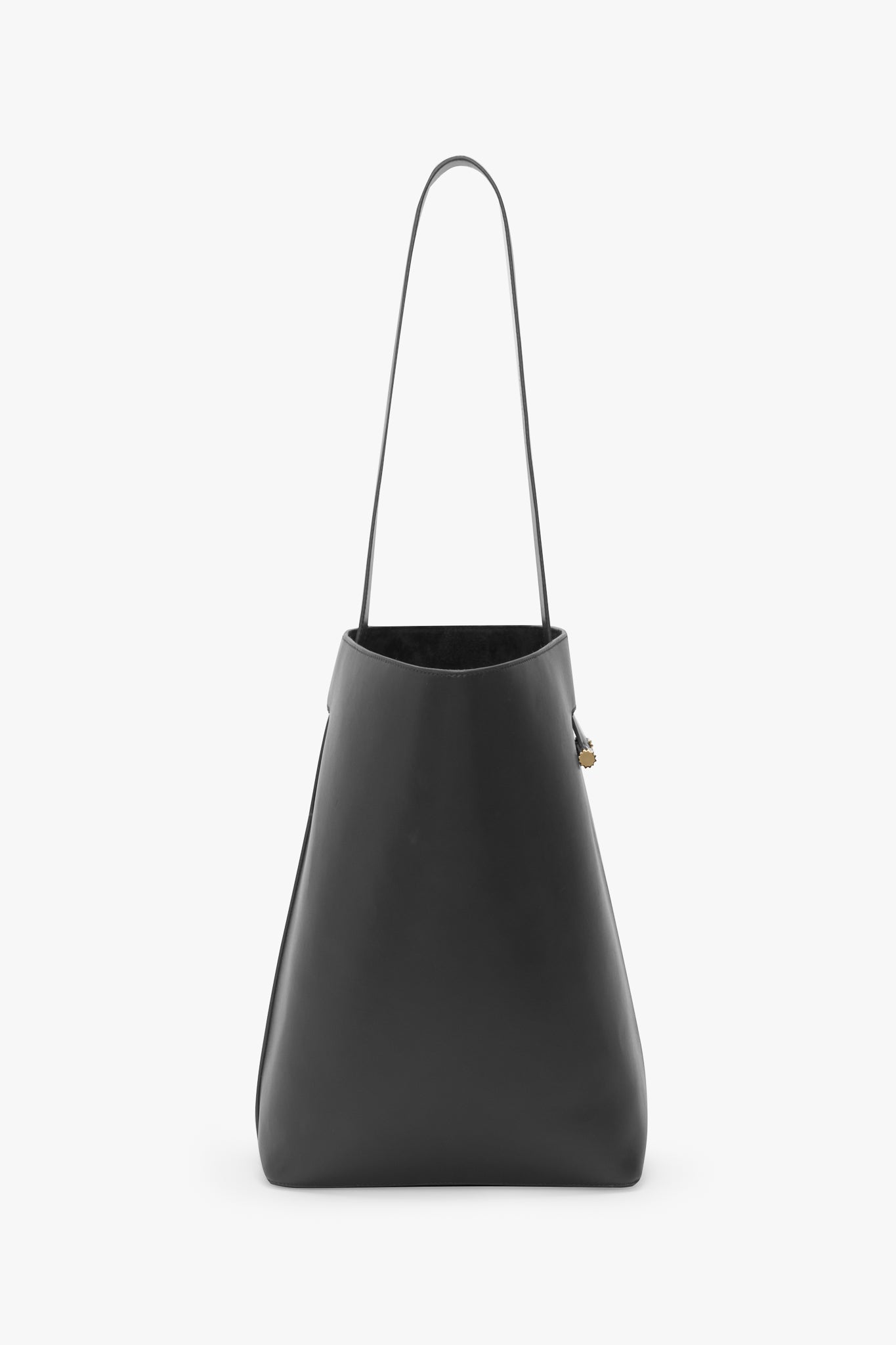 Dia Bucket Bag In Black Leather