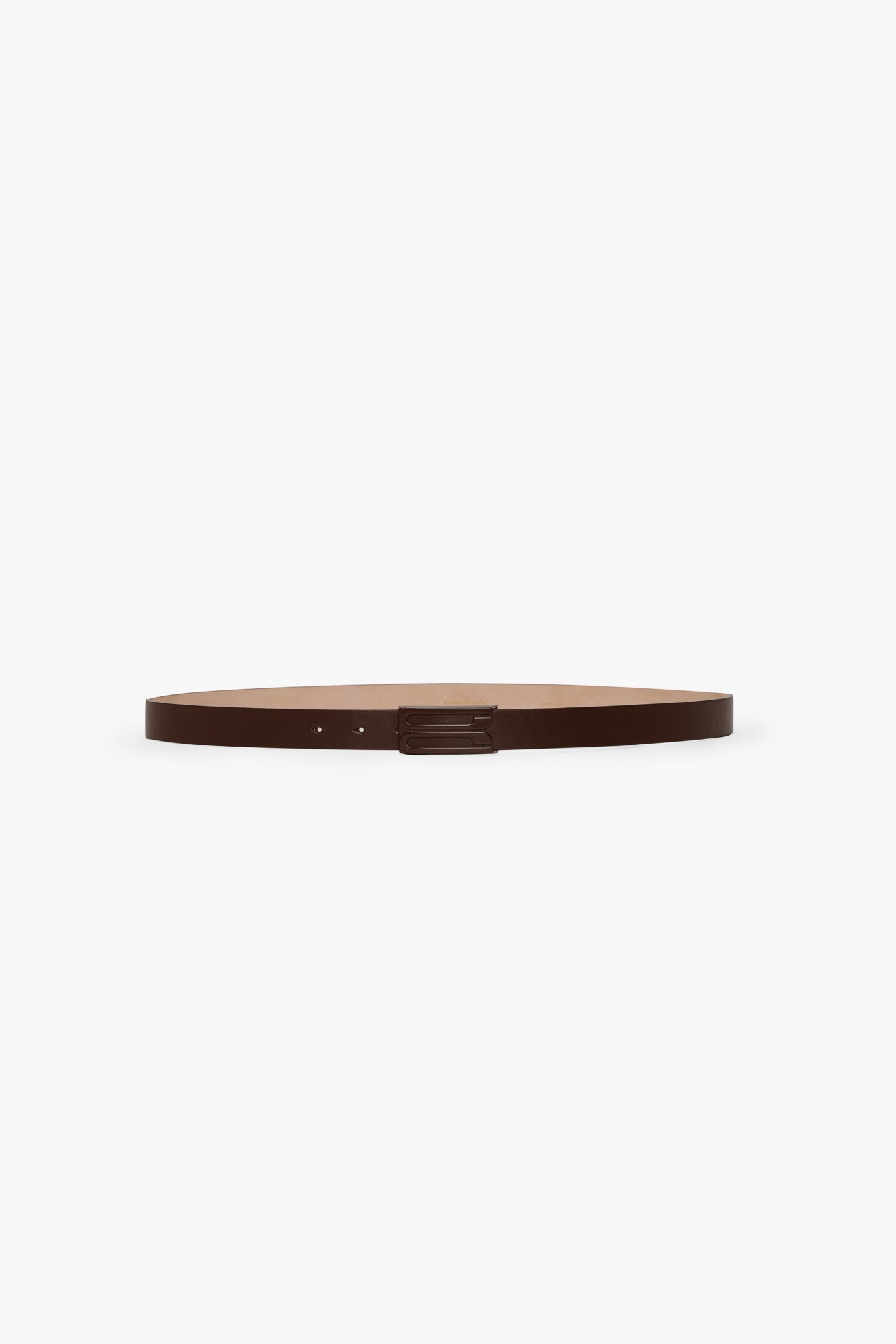 Tonal Dorian Belt In Dark Brown Smooth Leather