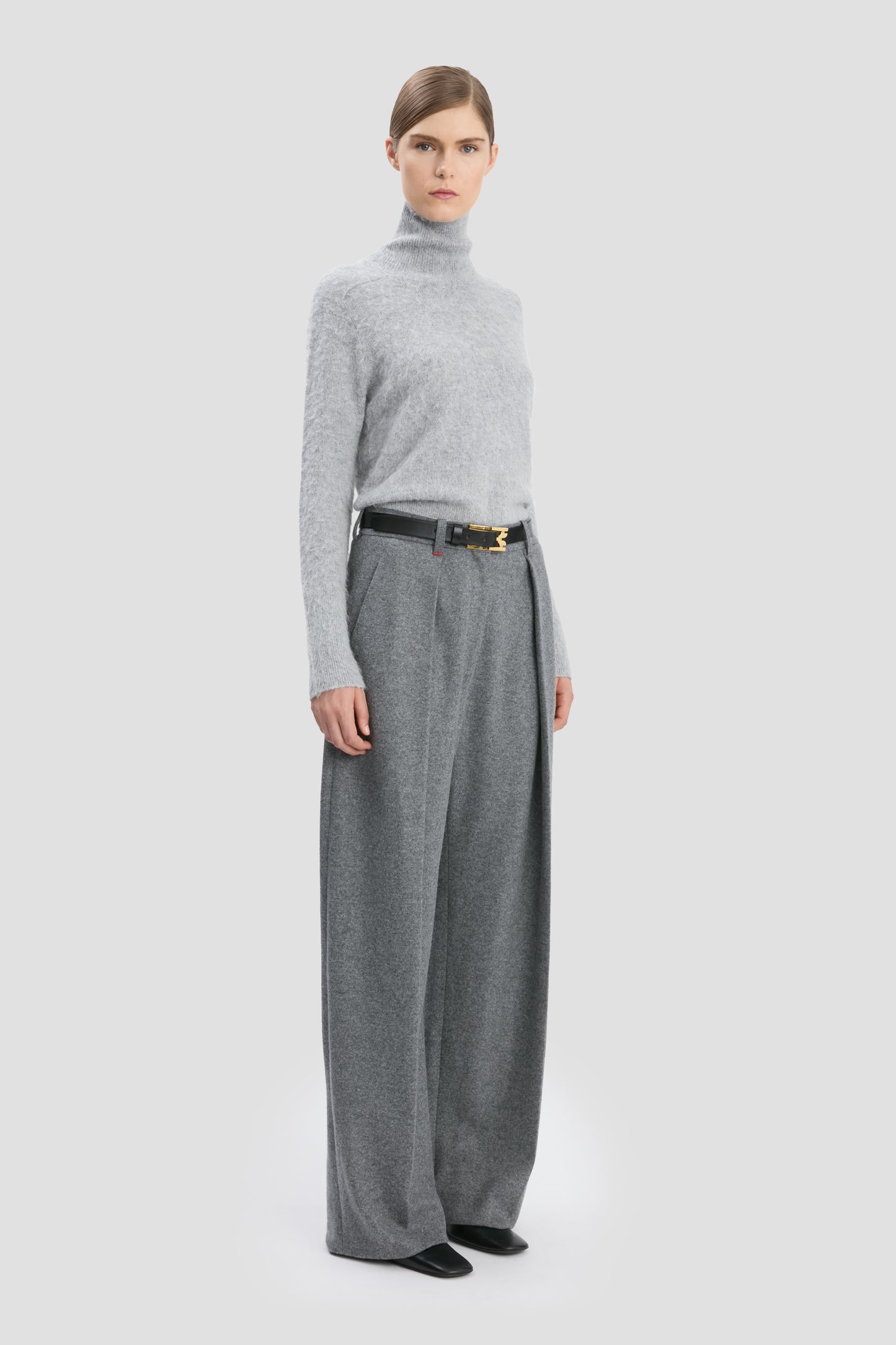 Marie Jumper In Grey Melange