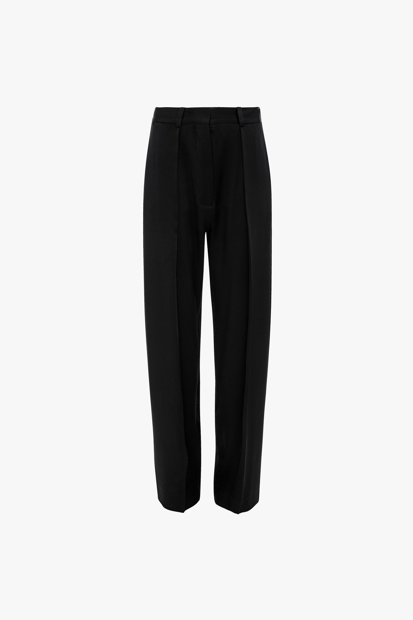 Wide Leg Trouser In Black