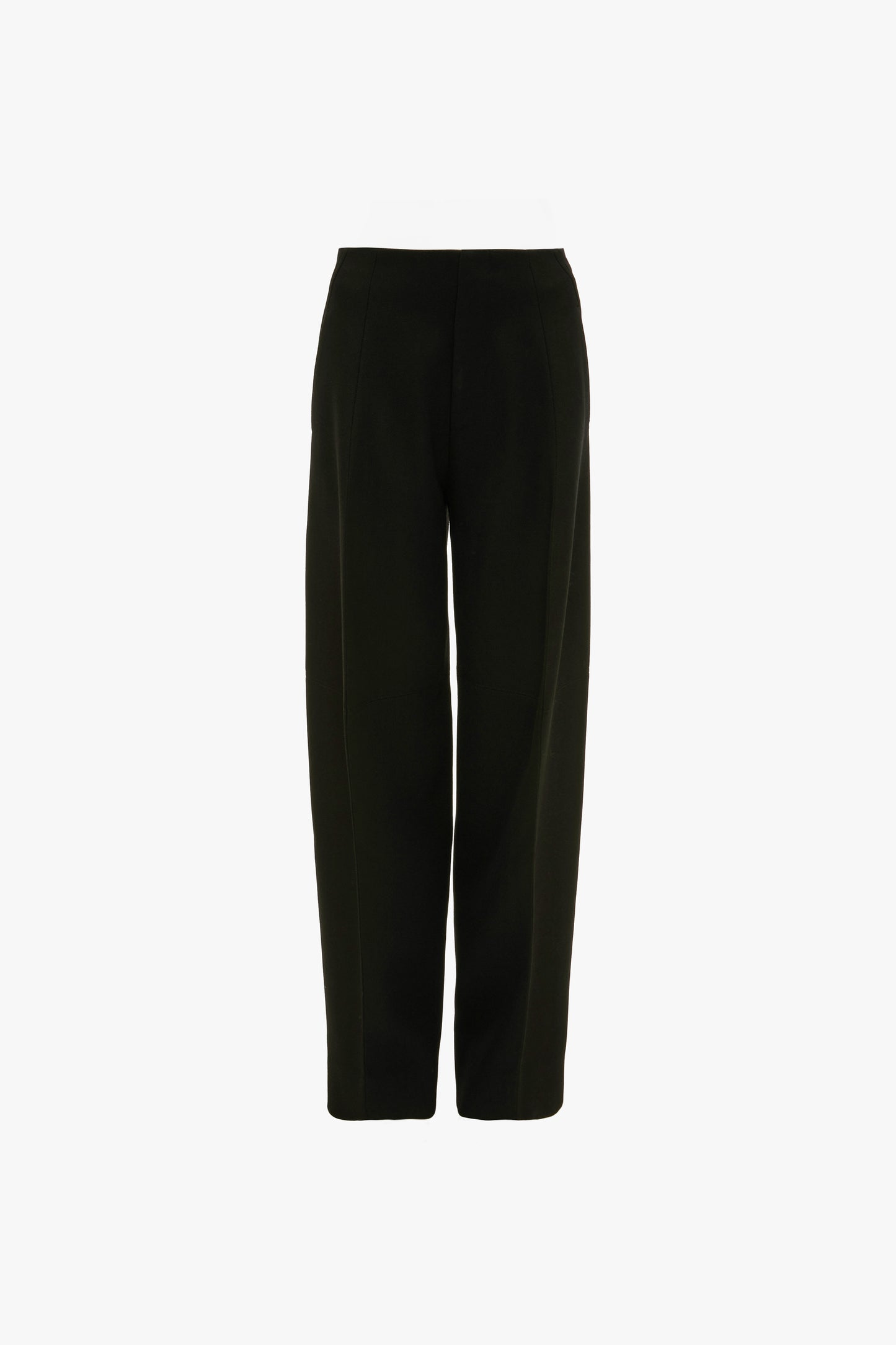 Sculptural Leg Trouser In Black