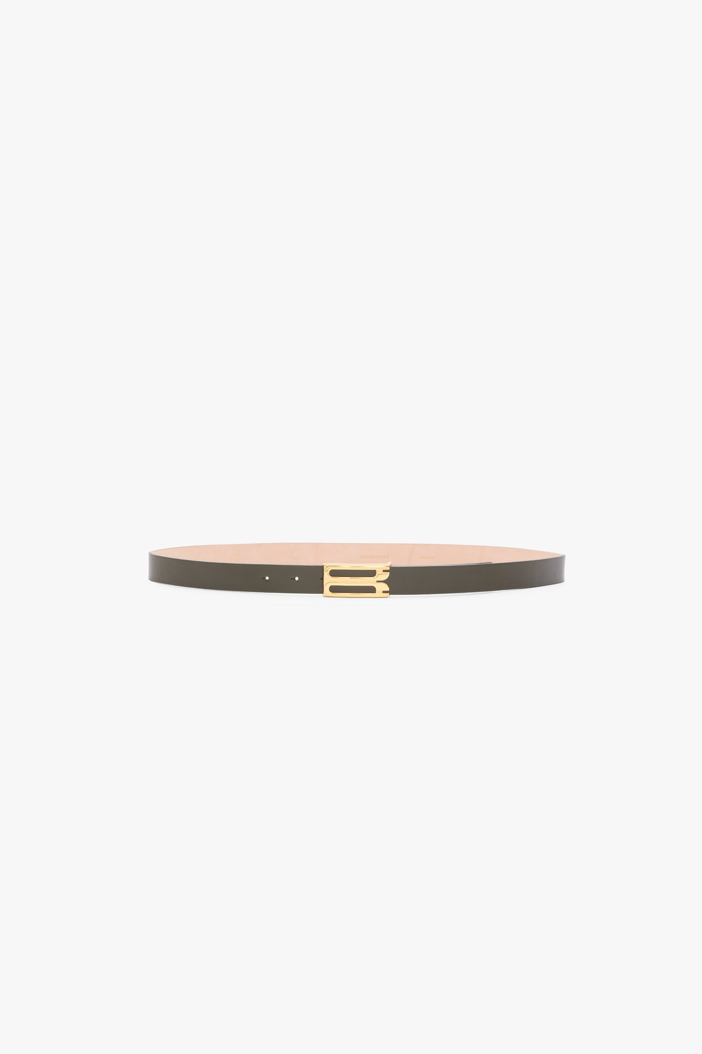 Dorian Belt In Dark Olive Smooth Leather