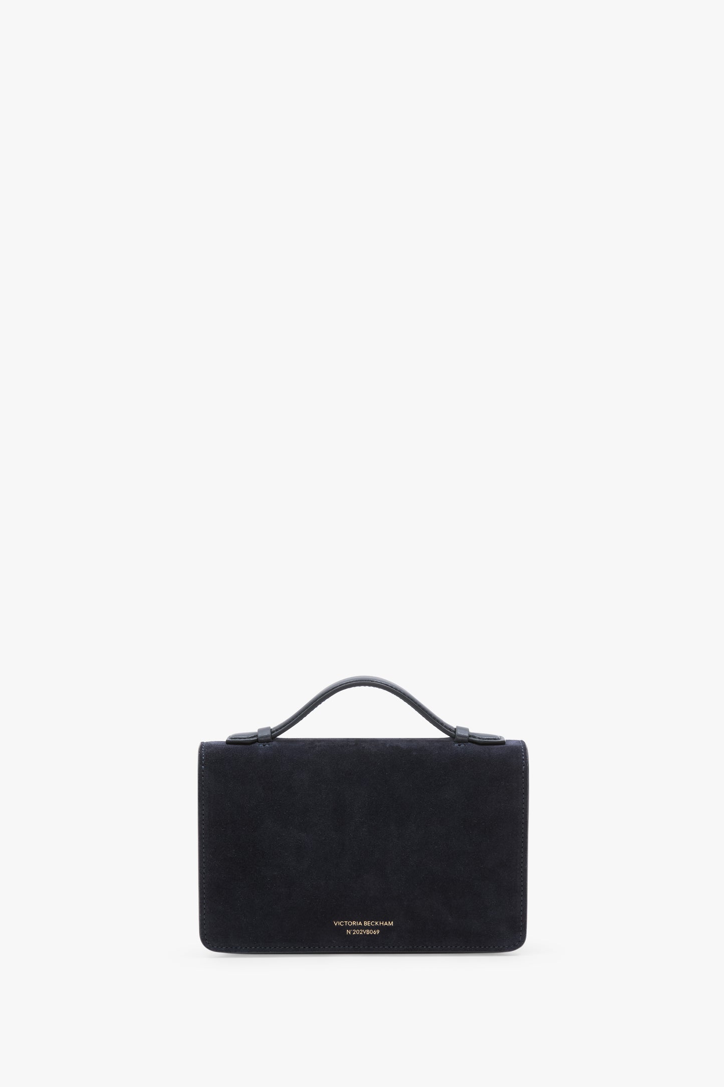 Mini Dorian Bag In Navy Suede
