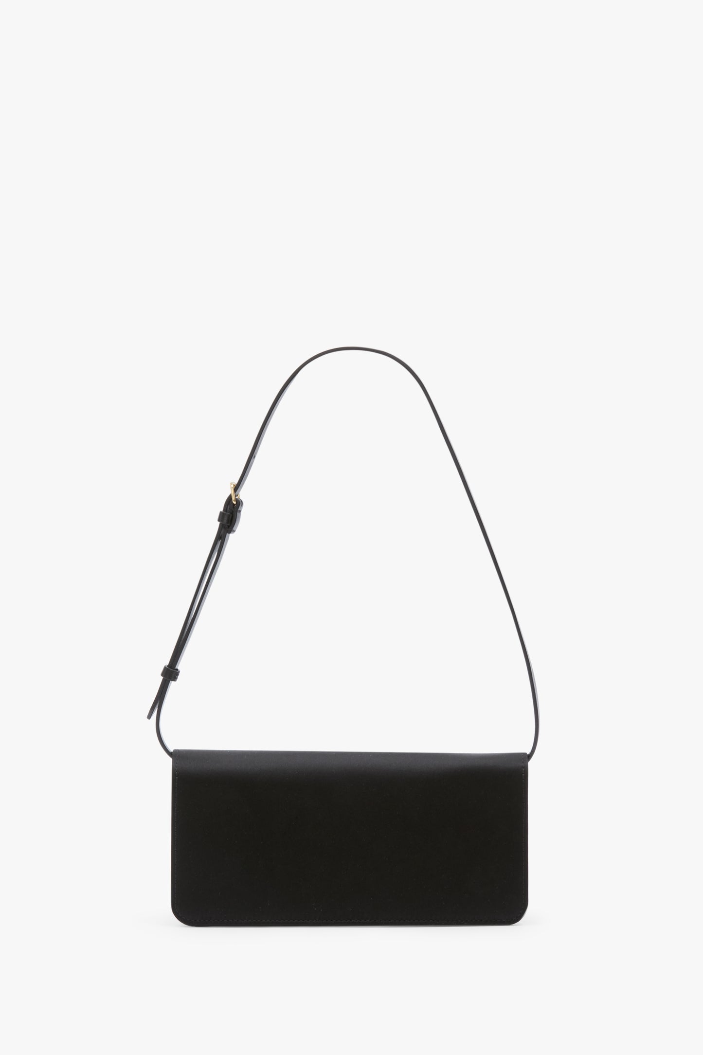 202 Clutch Bag In Black Leather