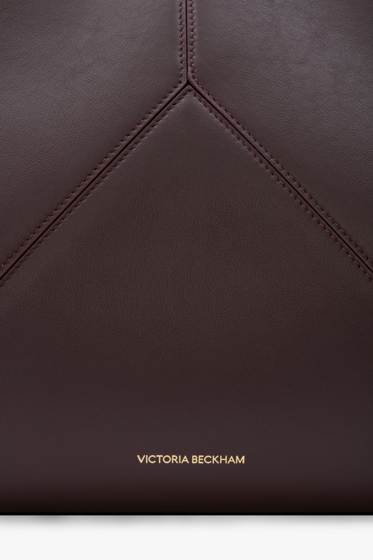 Victoria Tote Bag In Burgundy Soft Leather