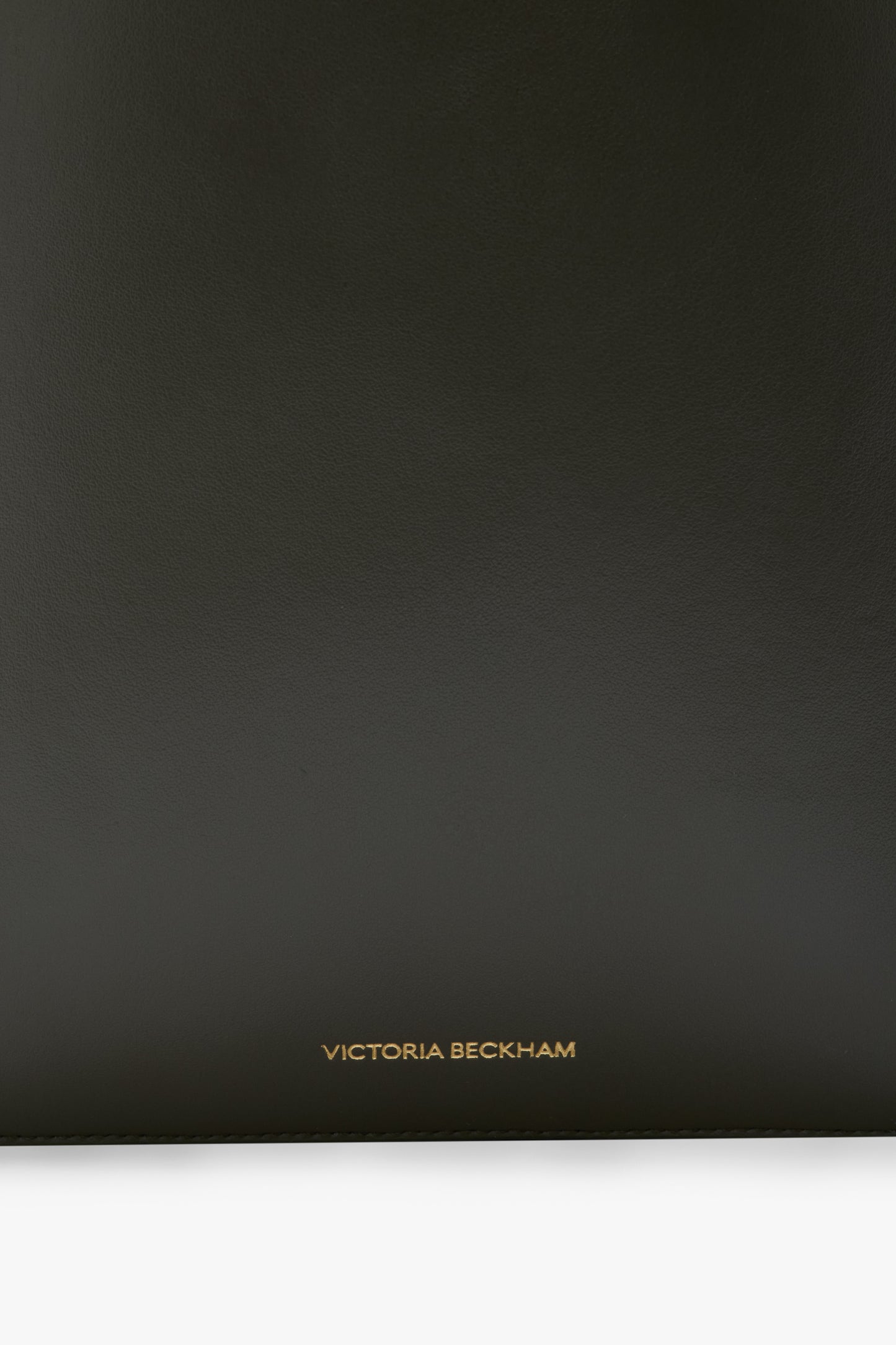 Dia Bucket Bag In Dark Olive Leather