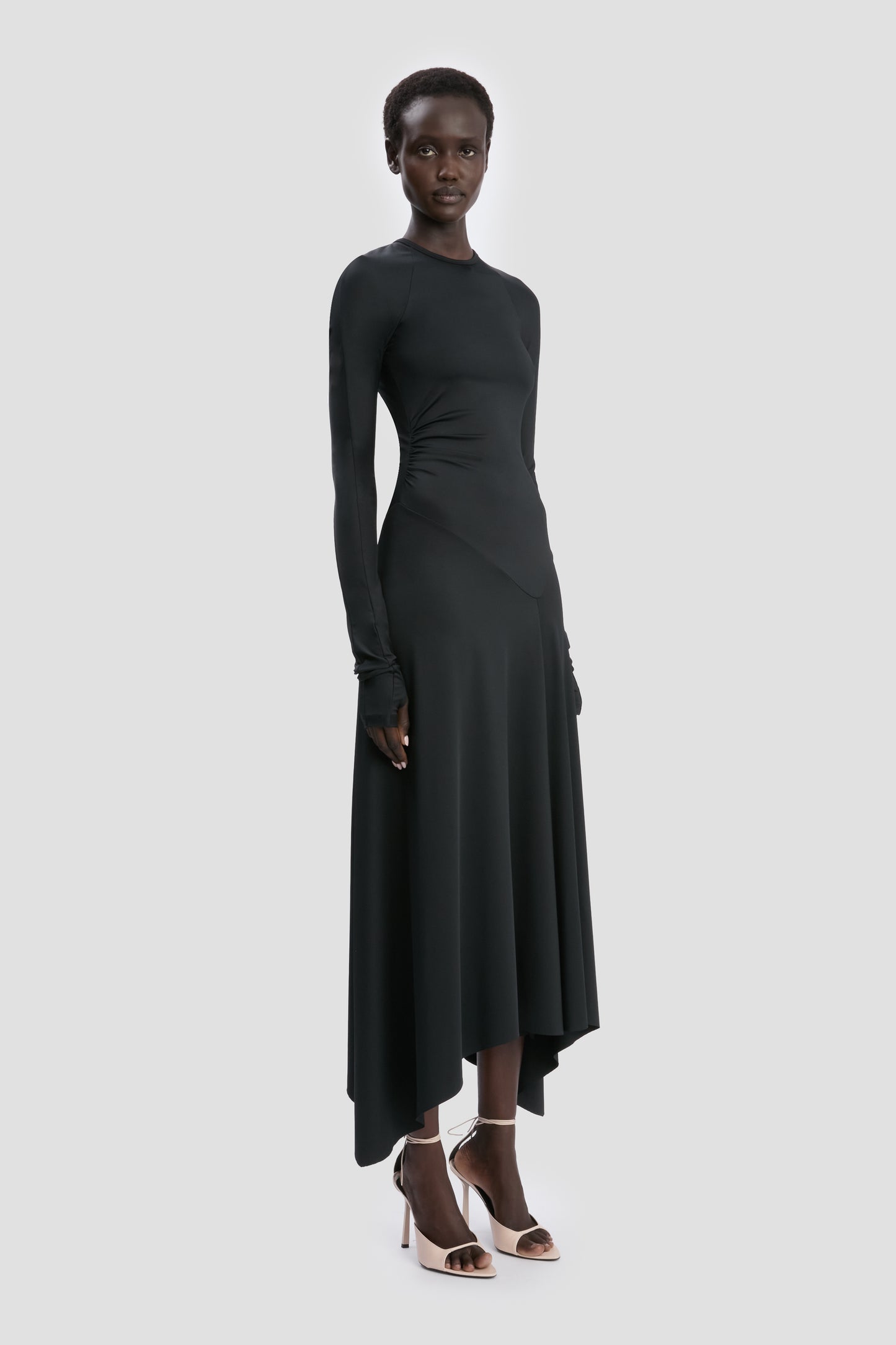 Midi Dress In Black