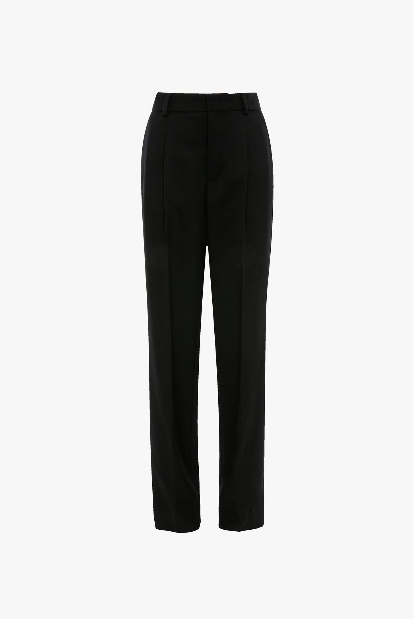 Tailored Straight Leg Trouser In Black