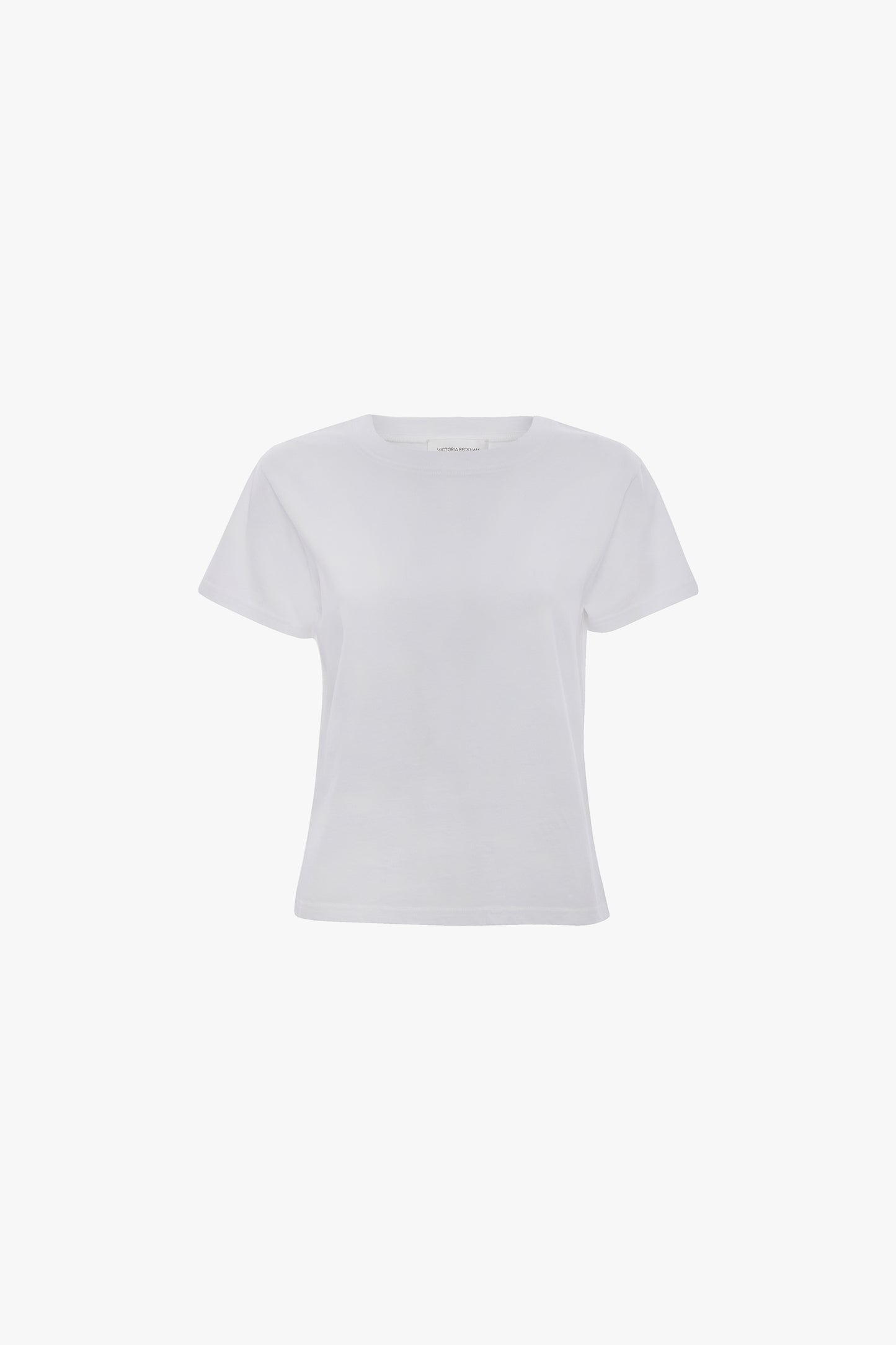 Shrunken Fit T-Shirt In White