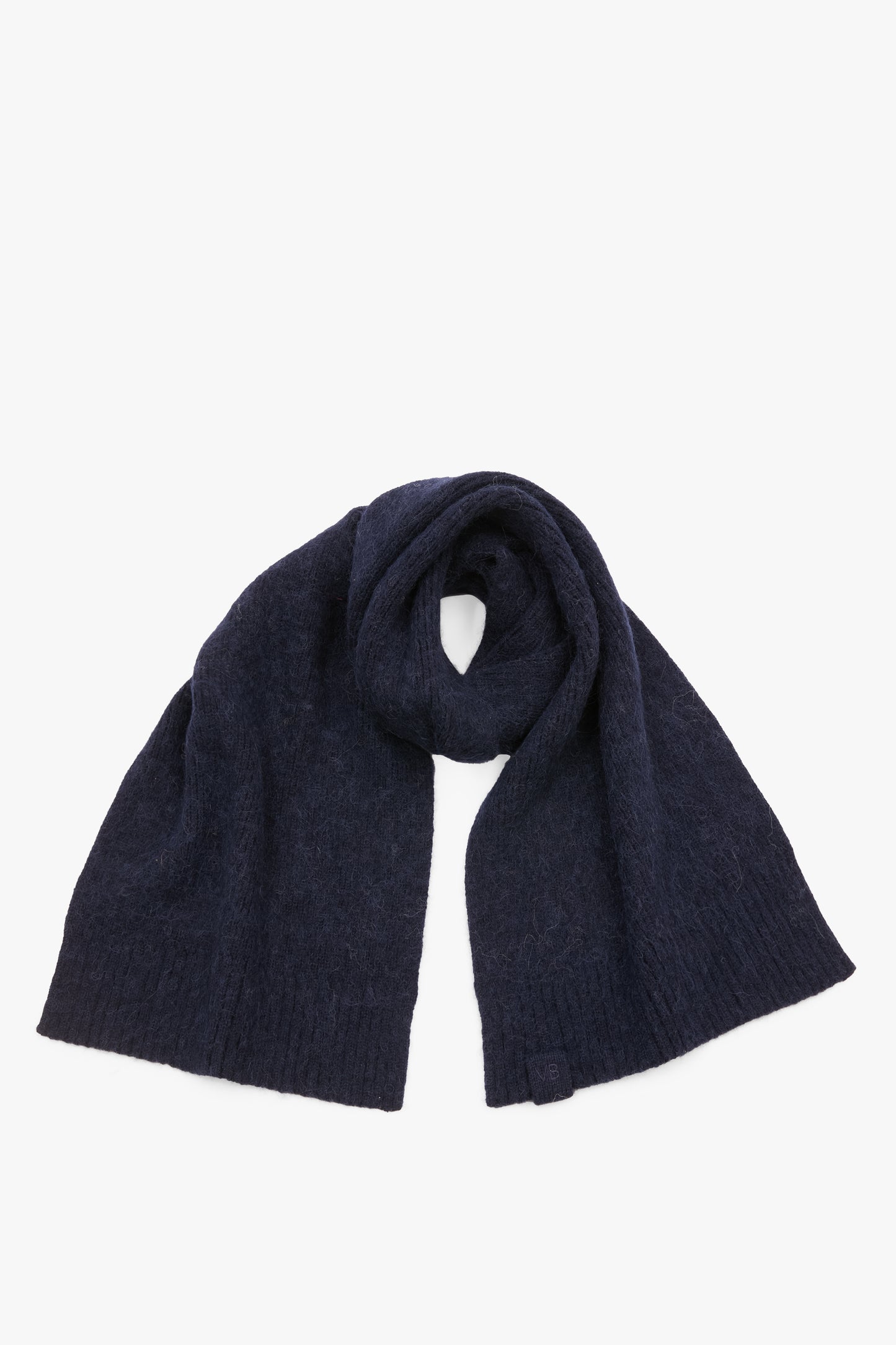 Alpaca Scarf In Navy
