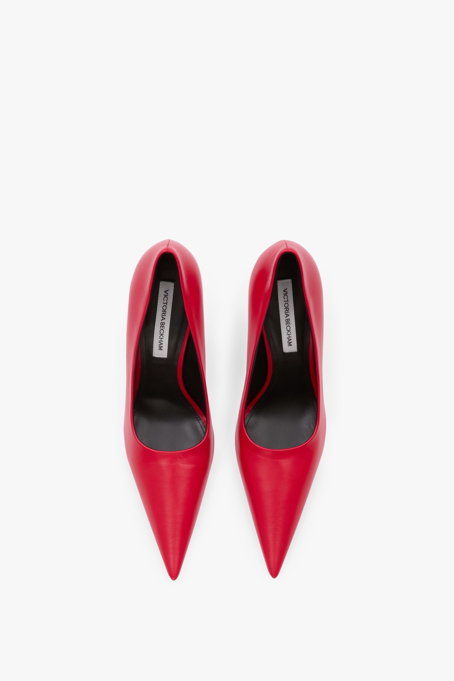 Victoria Stiletto Pump 100 In Red Leather