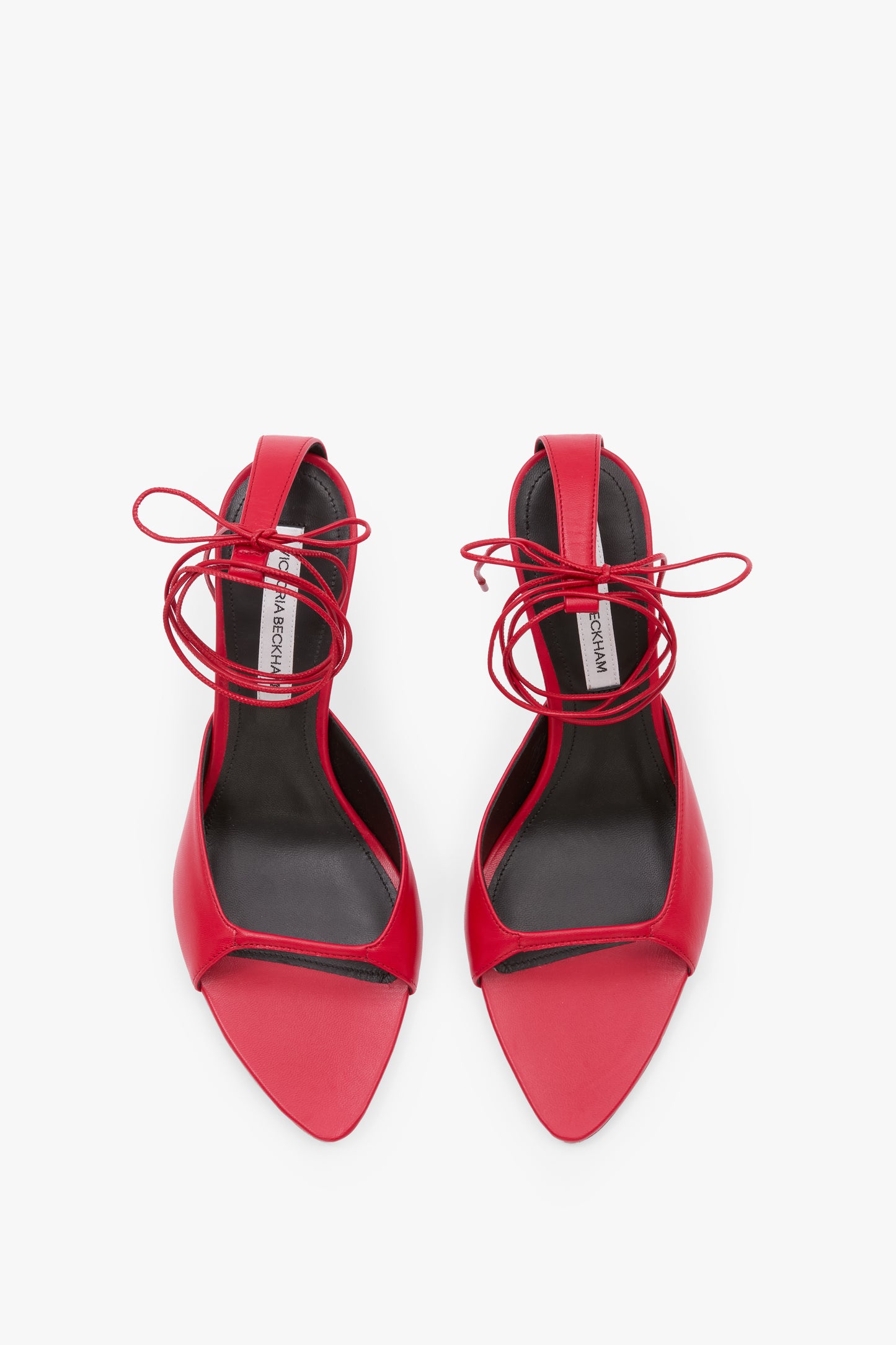 Eliza Stiletto Sandal 75 In Red Leather