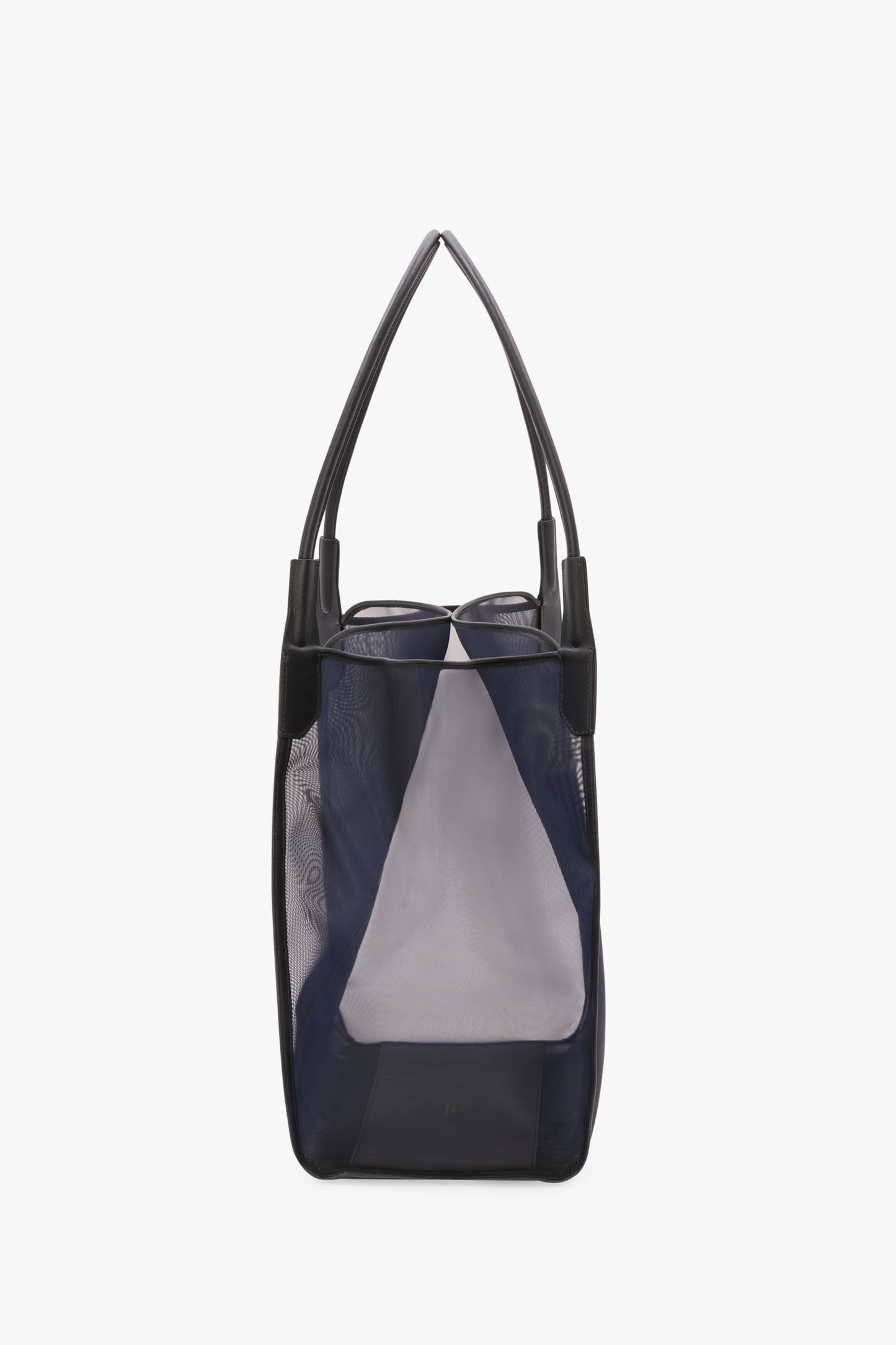Victoria Tote Bag Large In Navy Mesh