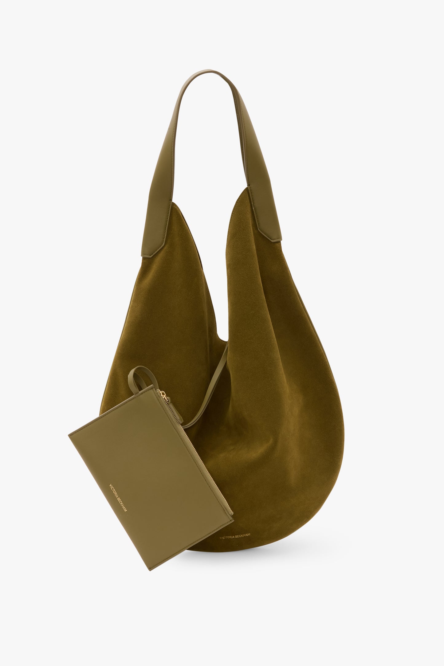 Soft Plié Hobo Bag In Cactus Green Suede