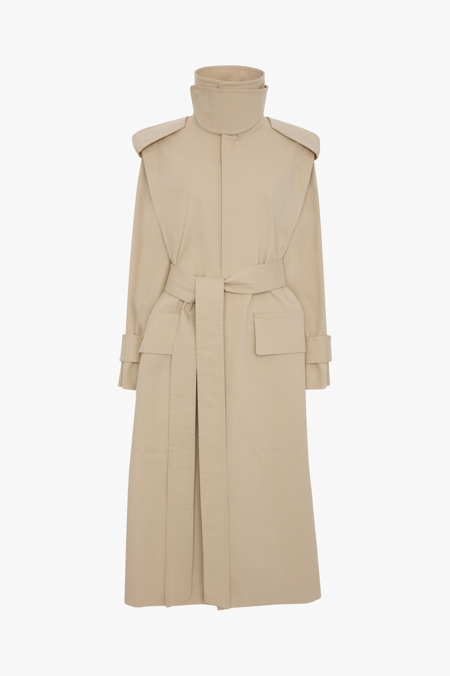 Philippa Trench Coat In Beige