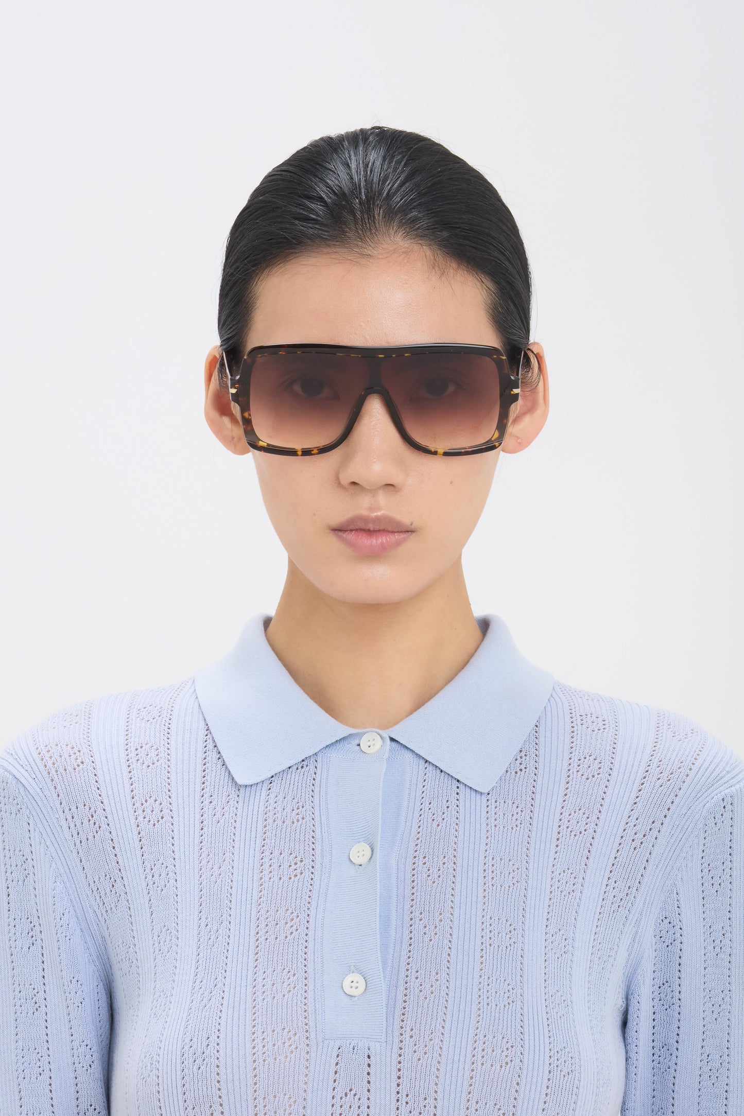 Layered Mask Frame In Havana