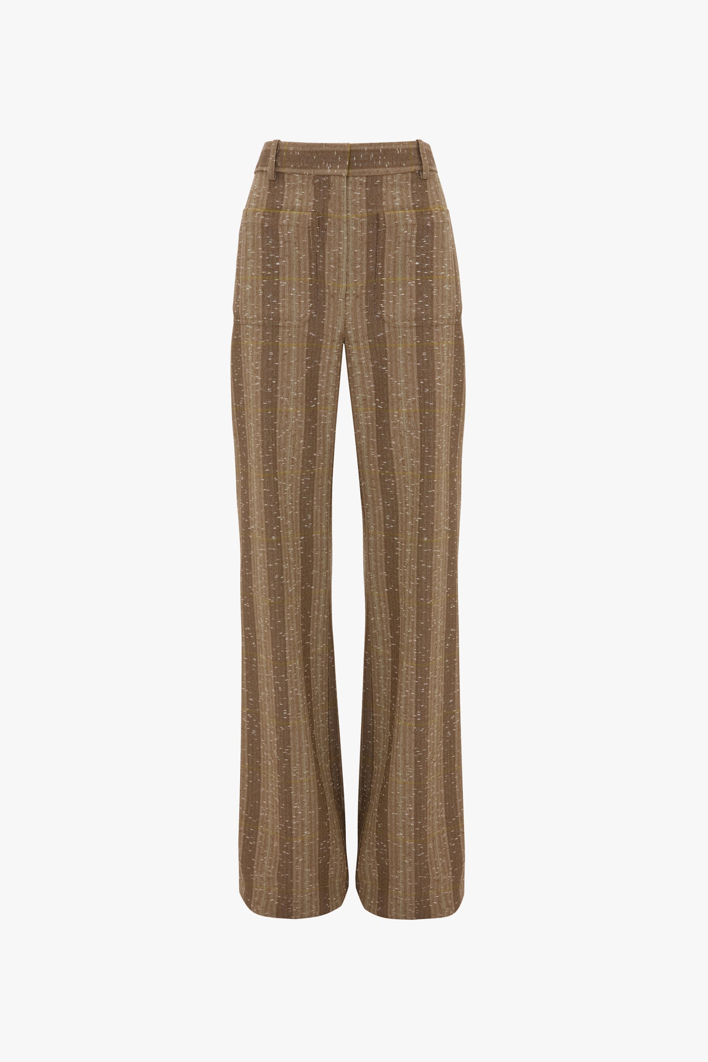 Alina Trouser In Beige-Pistachio