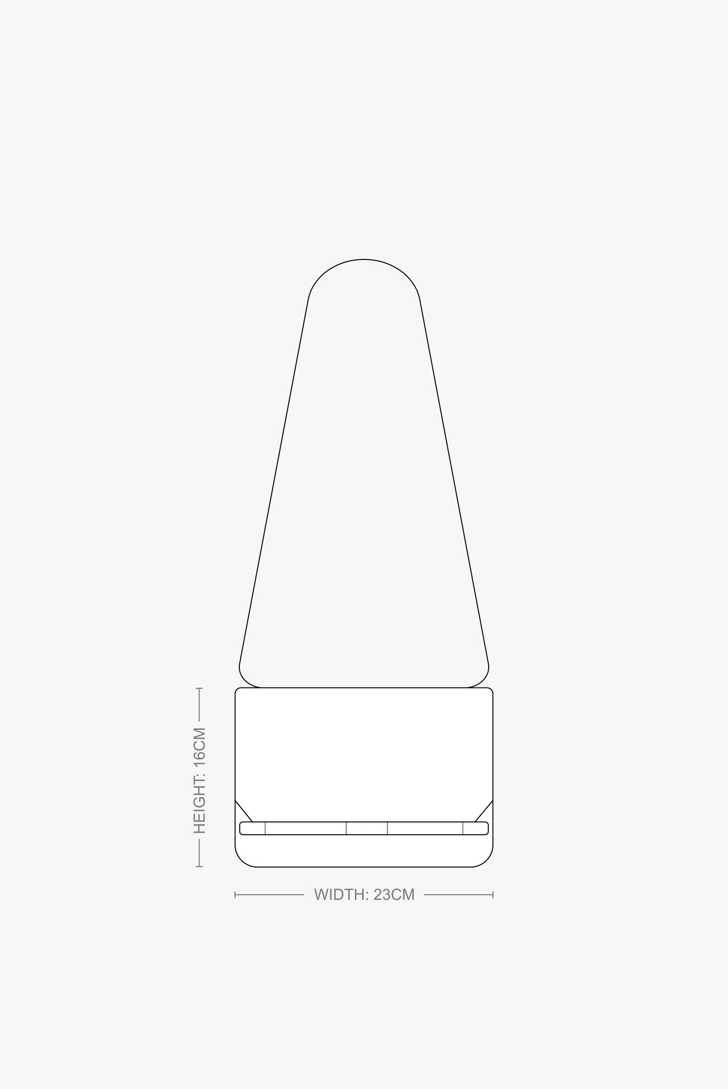 202 Crossbody Bag In Ivory Leather