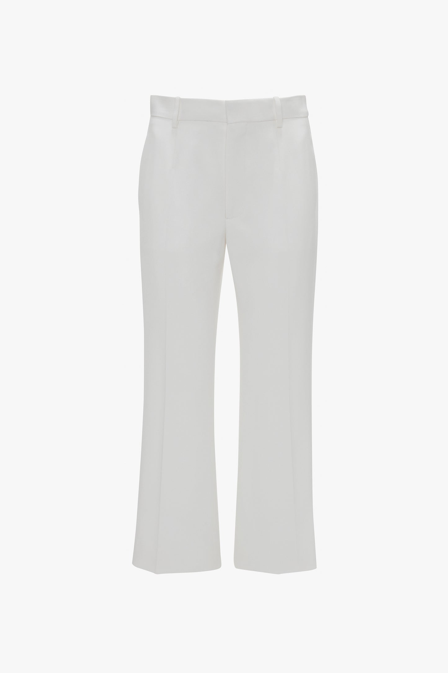 Cropped Tuxedo Trouser In Ivory