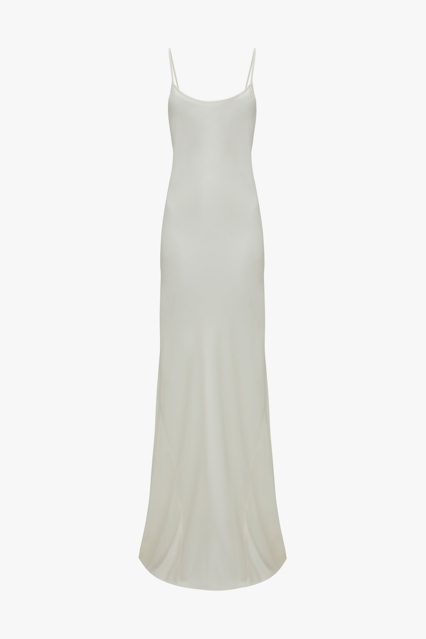 Floor-Length Cami Dress In Ivory