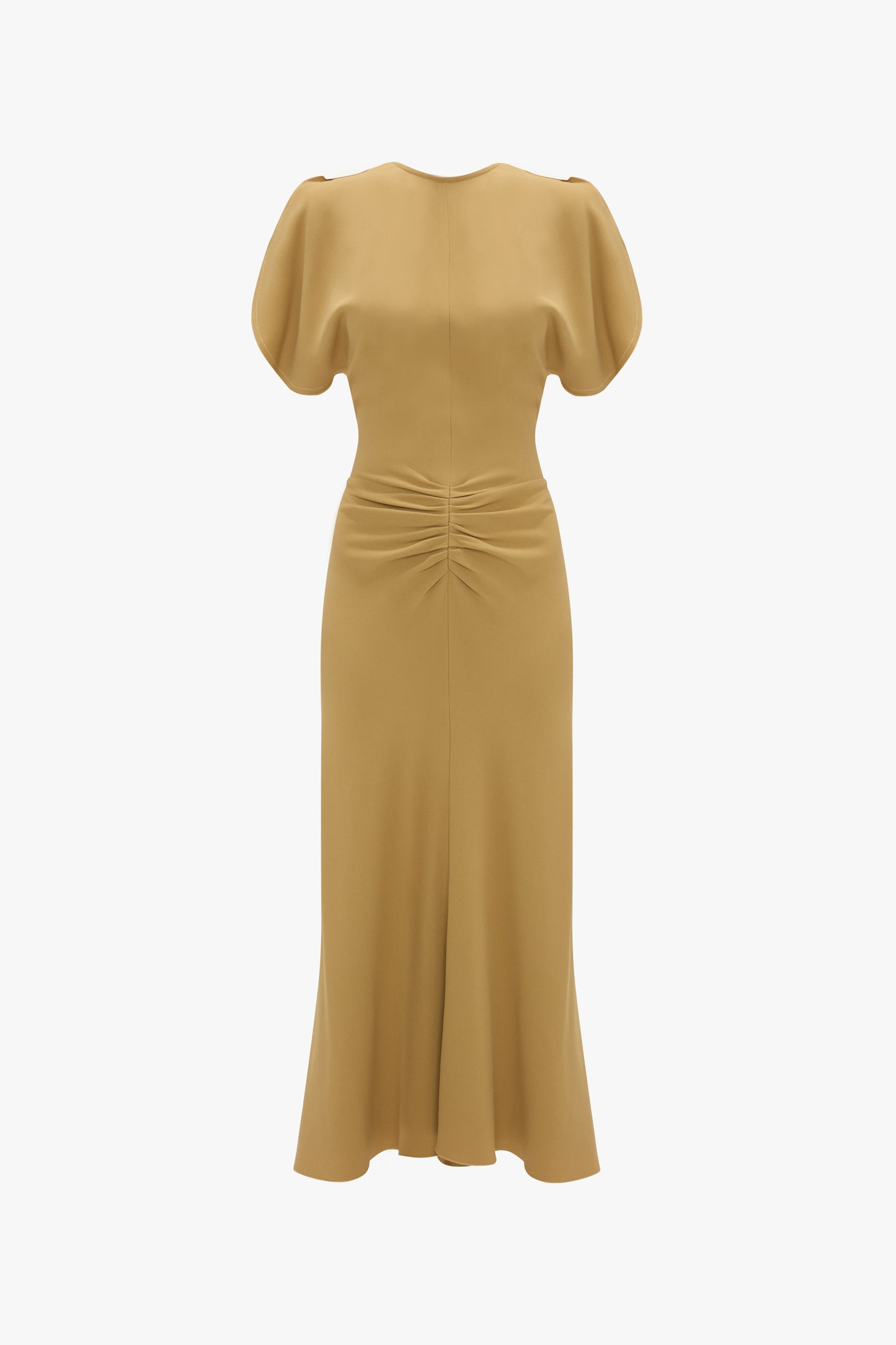 Bela Midi Dress In Honey